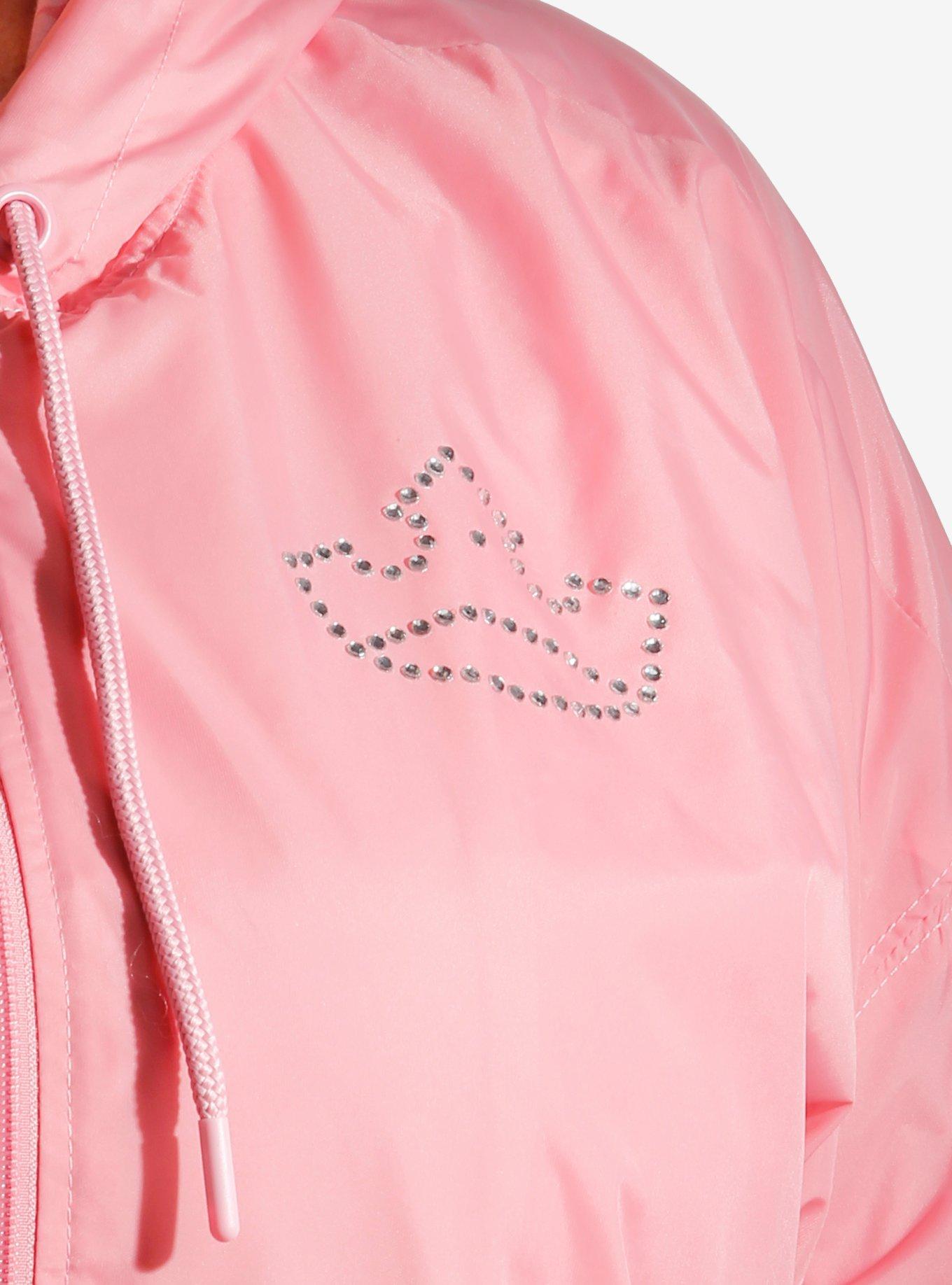 Her Universe Disney Princess Windbreaker Jacket Plus Size Her Universe Exclusive, PINK, alternate