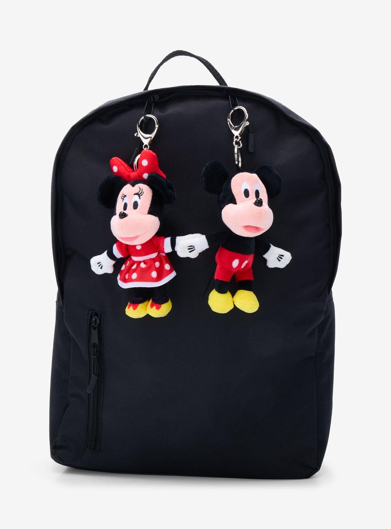 Disney Mickey & Minnie Plush Keychain Set, , alternate
