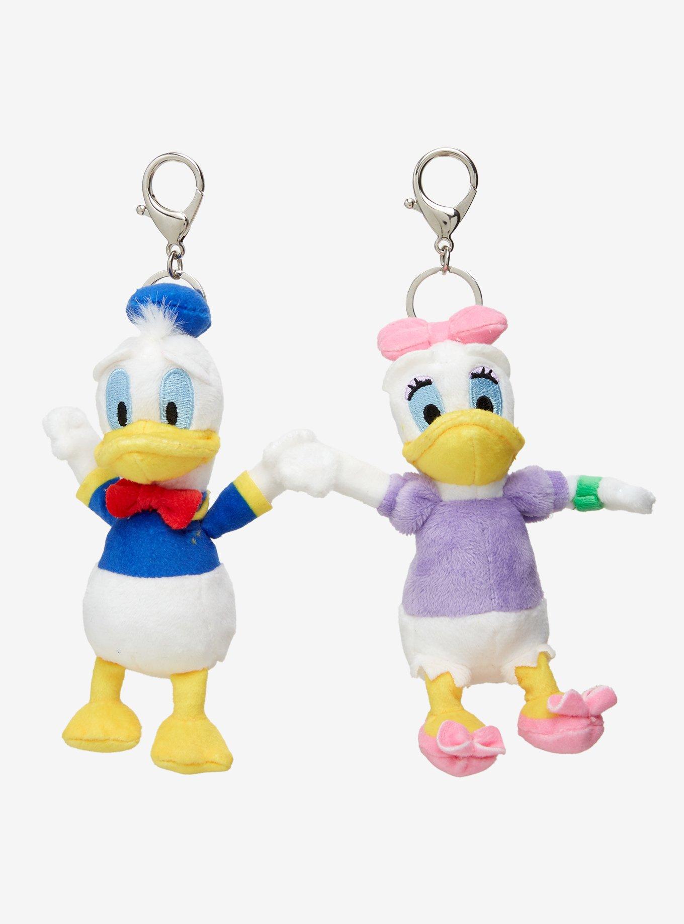 Disney Donald & Daisy Plush Keychain Set &mdash; BoxLunch Exclusive, , hi-res