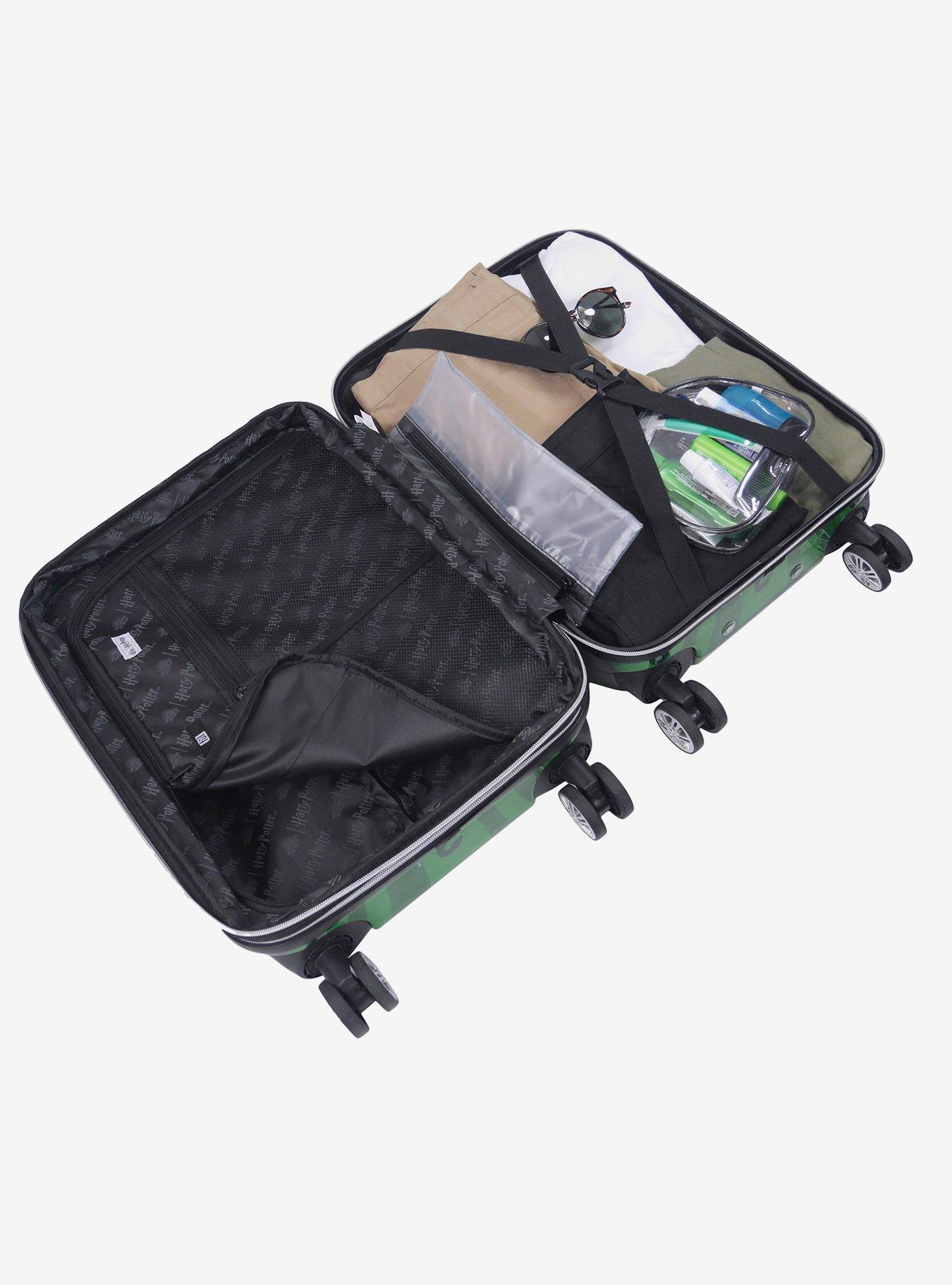 FUL Harry Potter Slytherin Printed Carry-On Luggage, , alternate