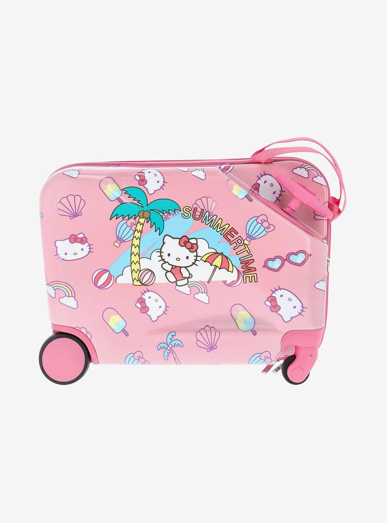 FUL Hello Kitty Summer Time Kids Ride-On Luggage, , alternate