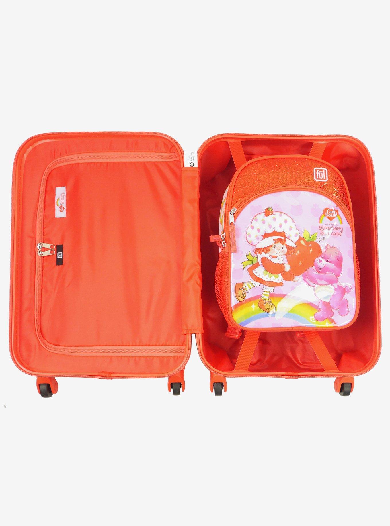 FUL Strawberry Shortcake x Care Bears 2-Piece Suitcase & Backpack Set, , alternate