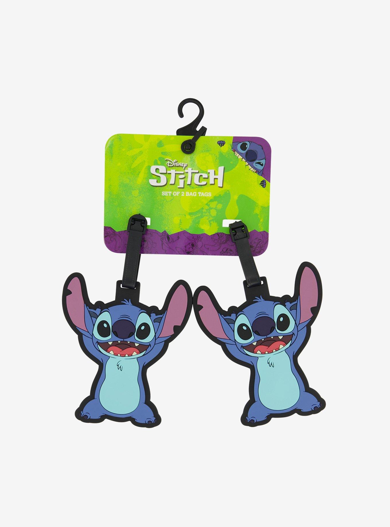 Disney Lilo & Stitch Happy Stitch 2-Piece Luggage Tag Set, , alternate