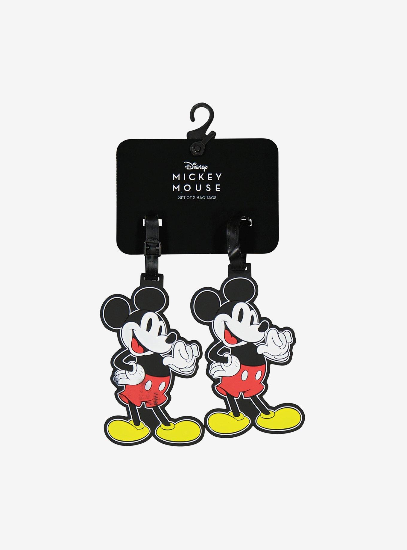 Disney Mickey Mouse Classic 2-Piece Luggage Tag Set, , alternate