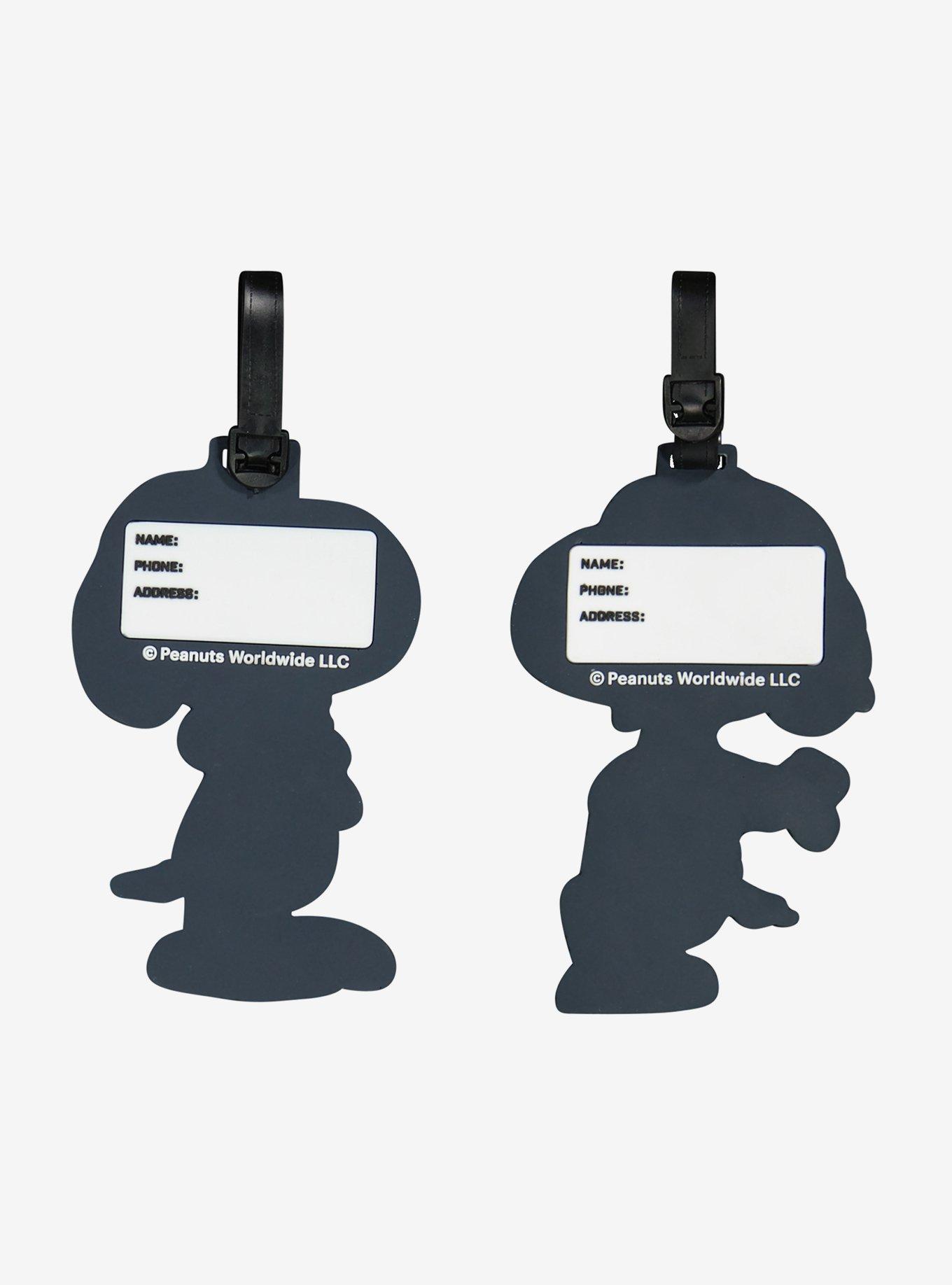Peanuts Snoopy 2-Piece Luggage Tag Set, , hi-res