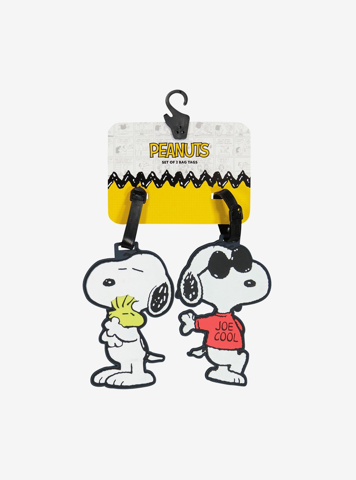 Peanuts Snoopy 2-Piece Luggage Tag Set, , alternate