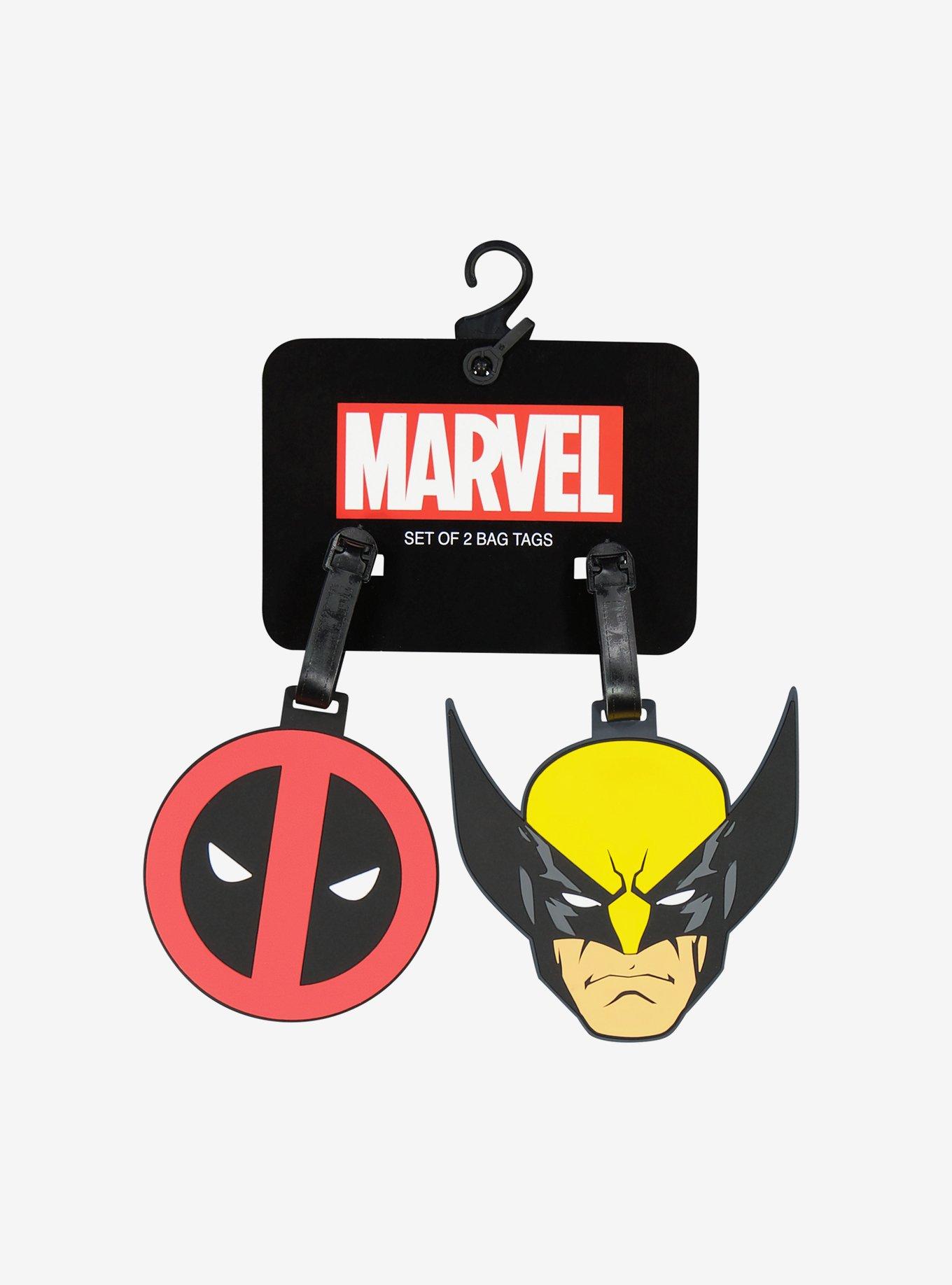 FUL Marvel Deadpool & Wolverine 2-Piece Luggage Tag Set, , alternate