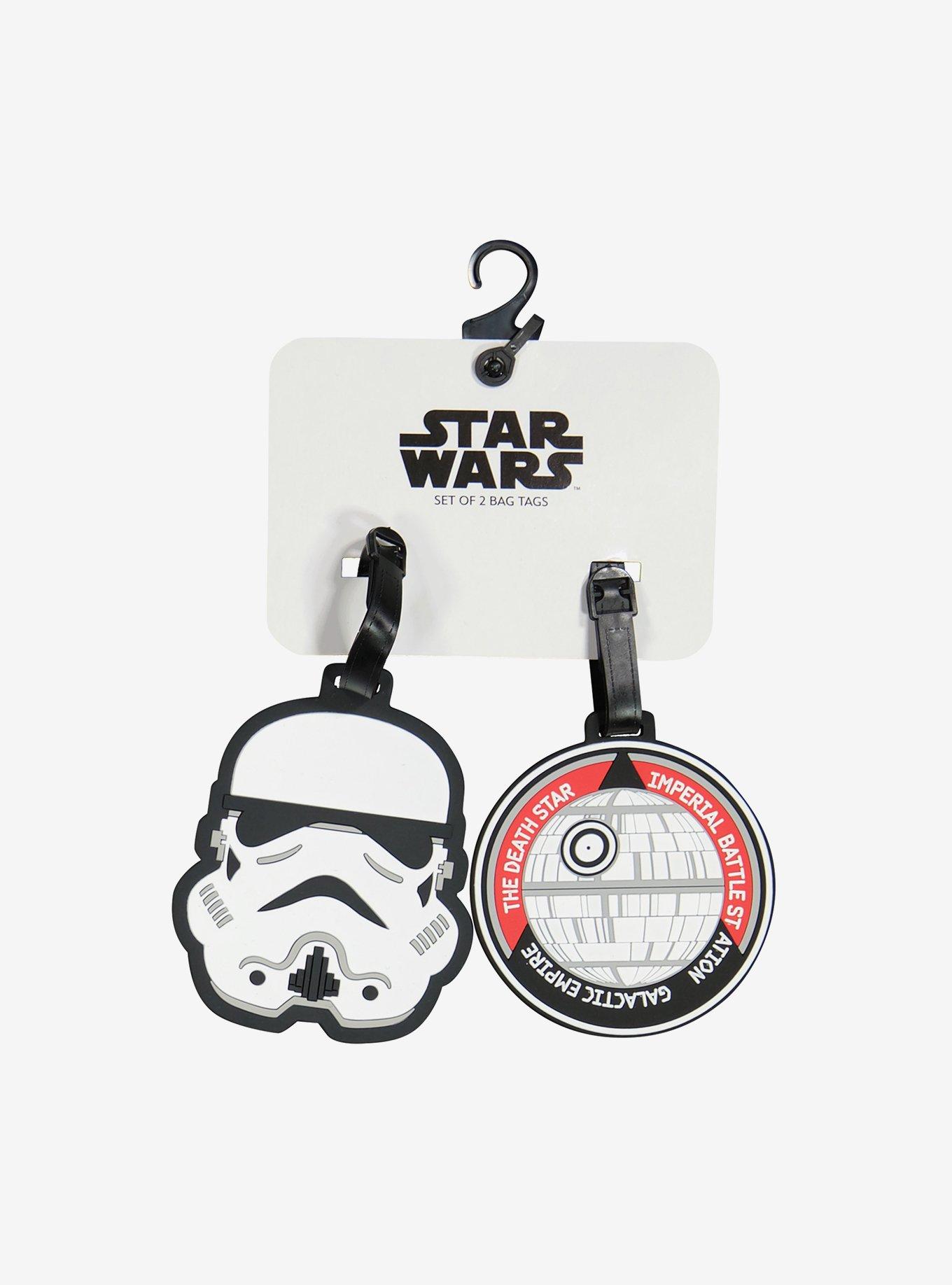 Star Wars Stormtrooper & Death Star 2-Piece Luggage Tag Set, , alternate