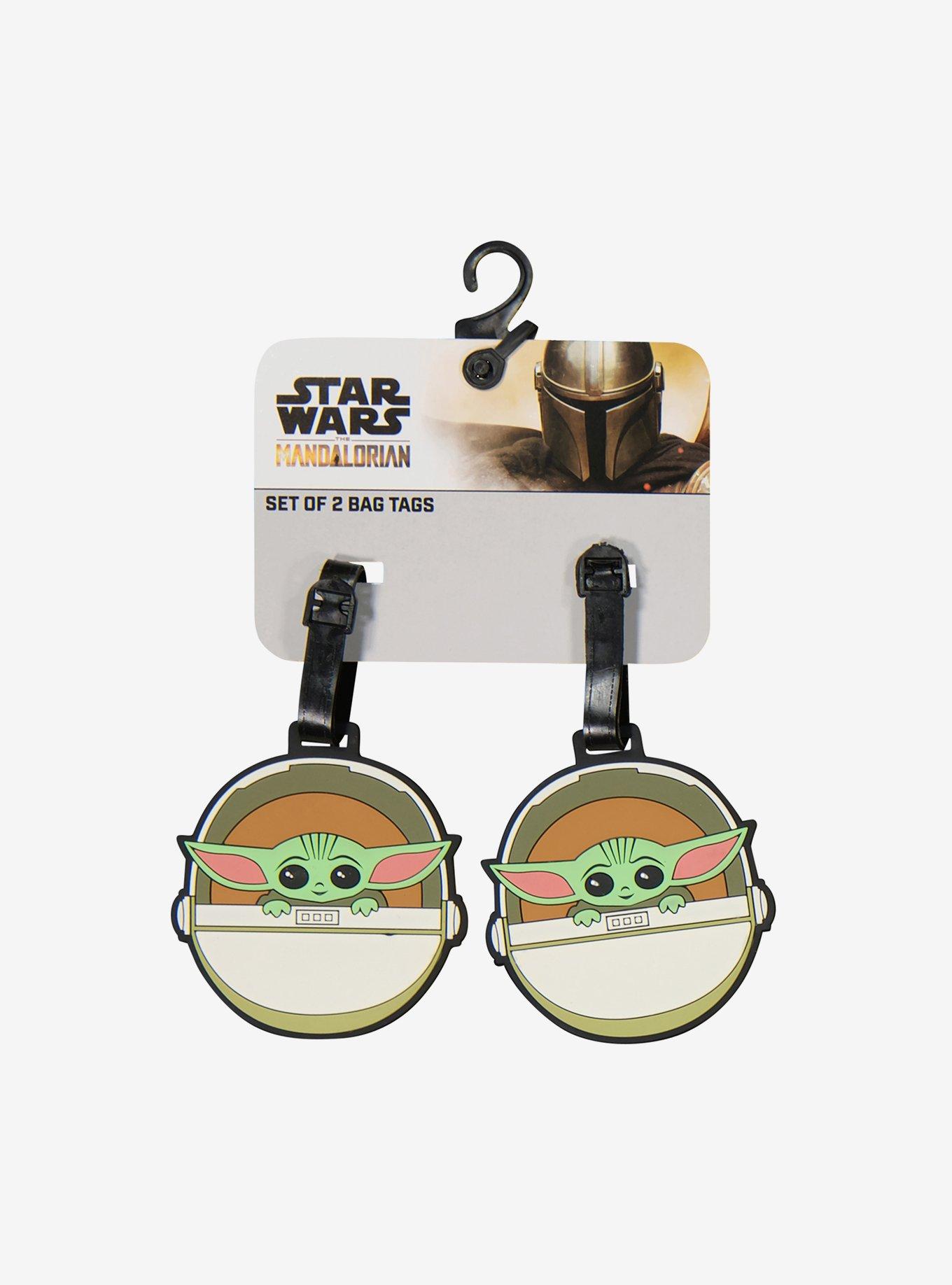Star Wars The Mandalorian Grogu 2-Piece Luggage Tag Set, , alternate