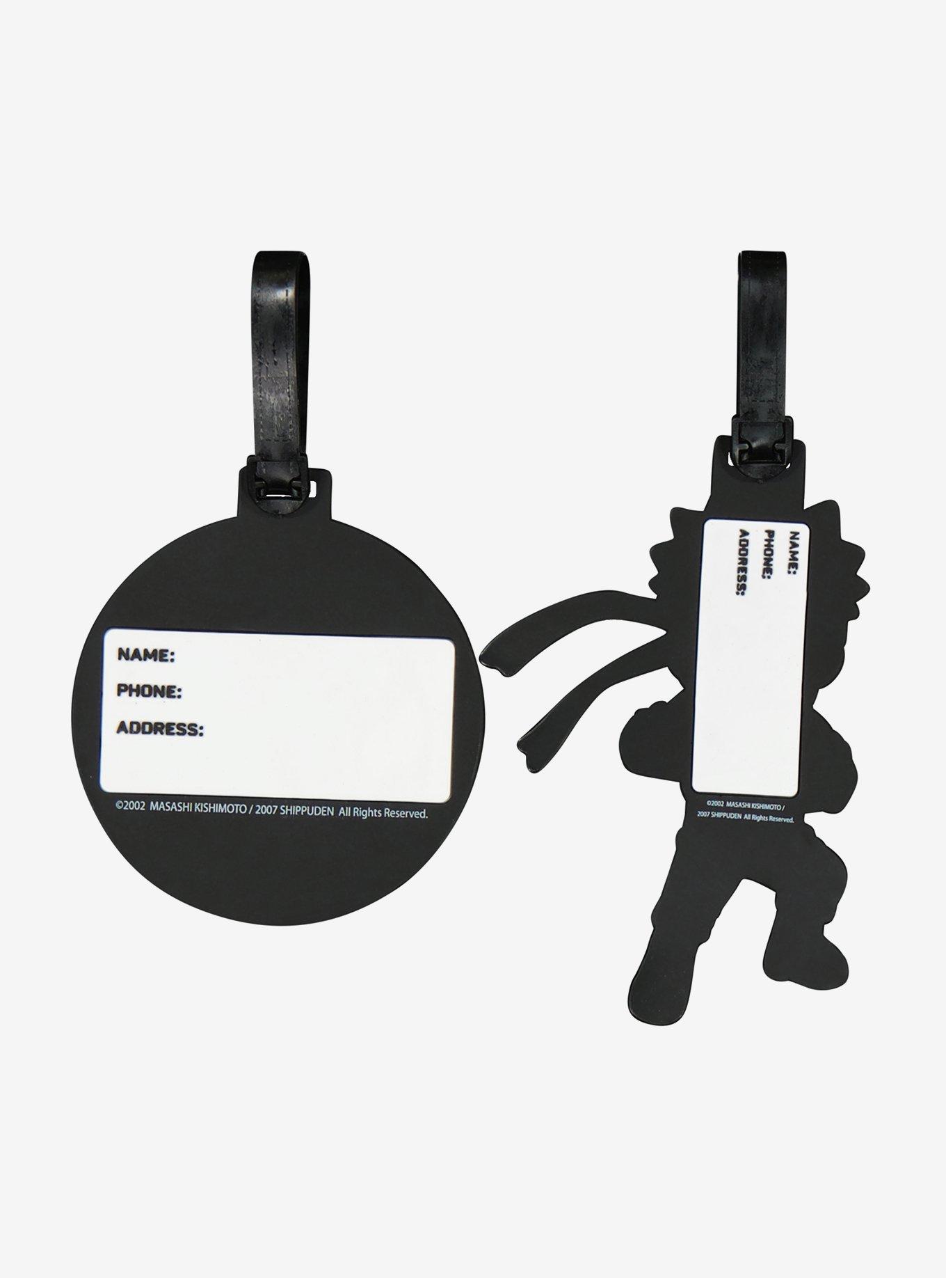 Naruto Uzumaki & Hidden Leaf Cloud 2-Piece Luggage Tag Set, , hi-res