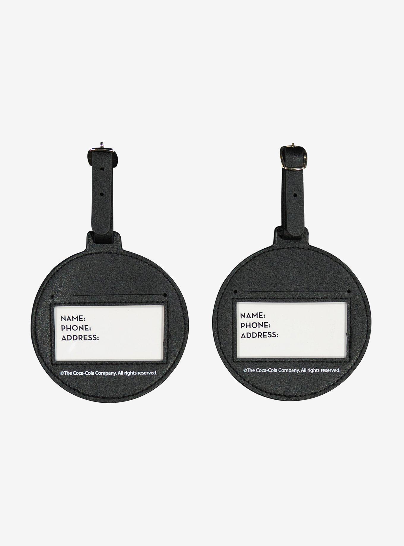 FUL Coca-Cola Circle 2-Piece Luggage Tag Set, , hi-res