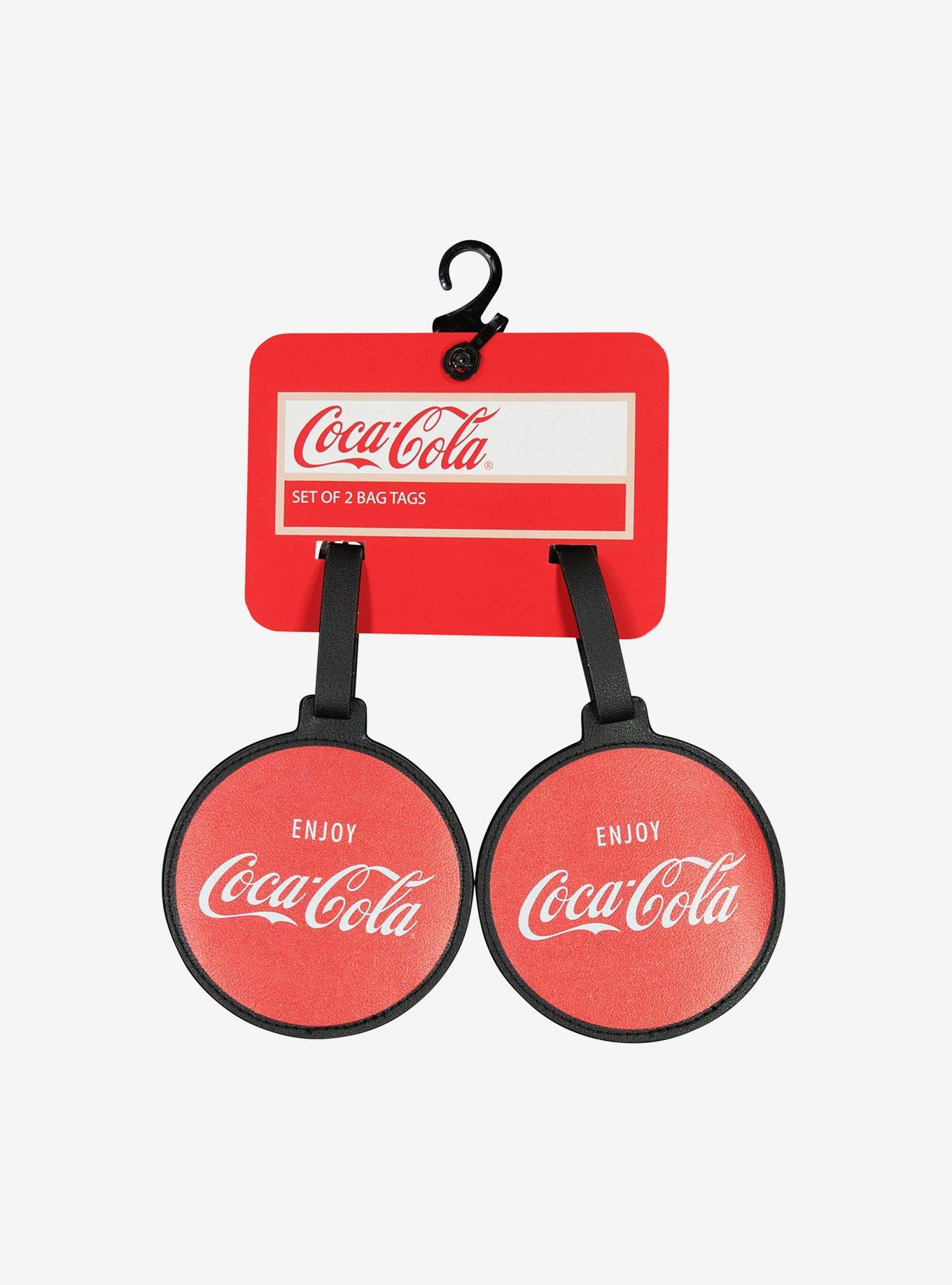 FUL Coca-Cola Circle 2-Piece Luggage Tag Set, , alternate