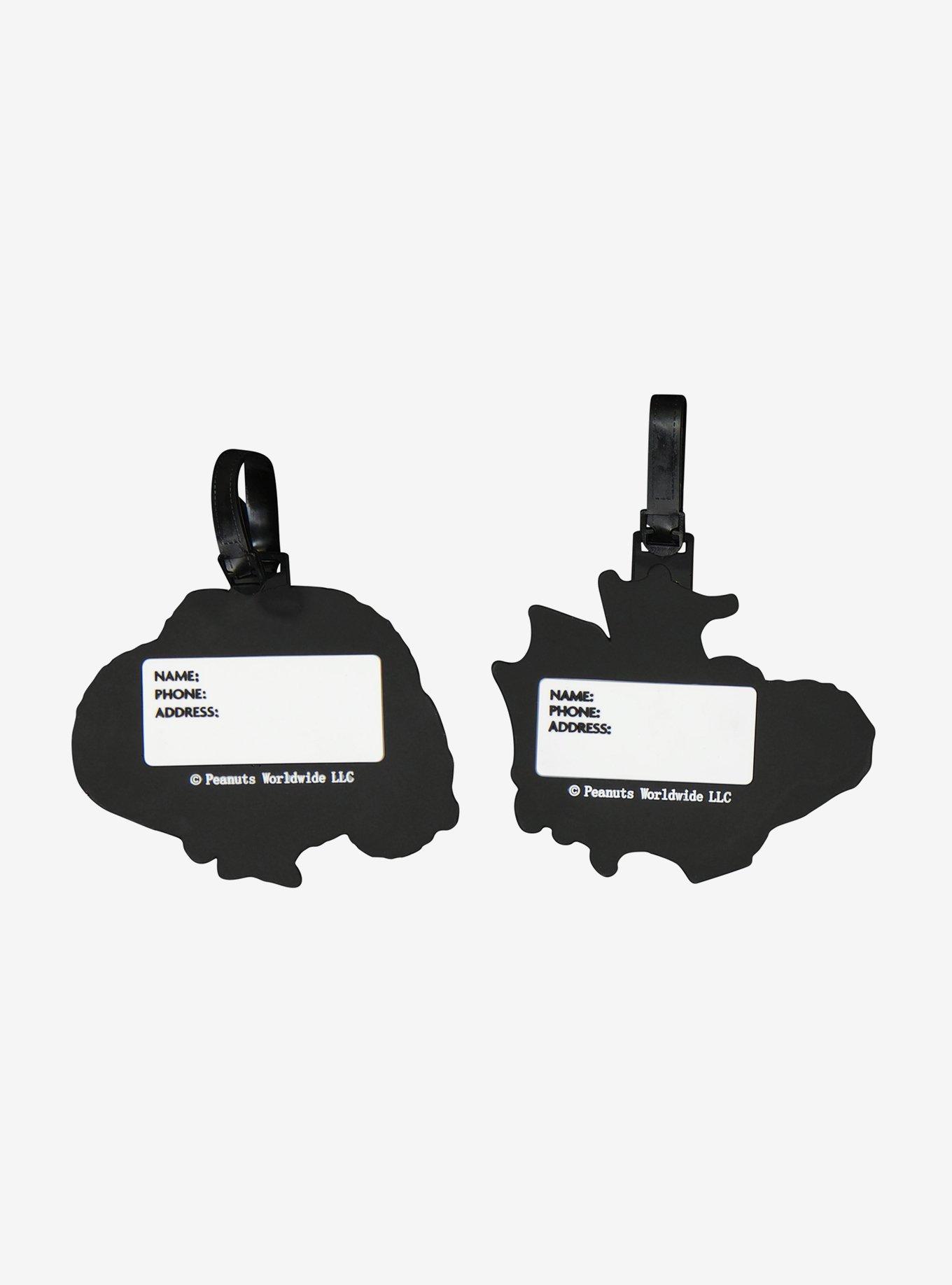 Peanuts Snoopy & Woodstock 2-Piece Luggage Tag Set