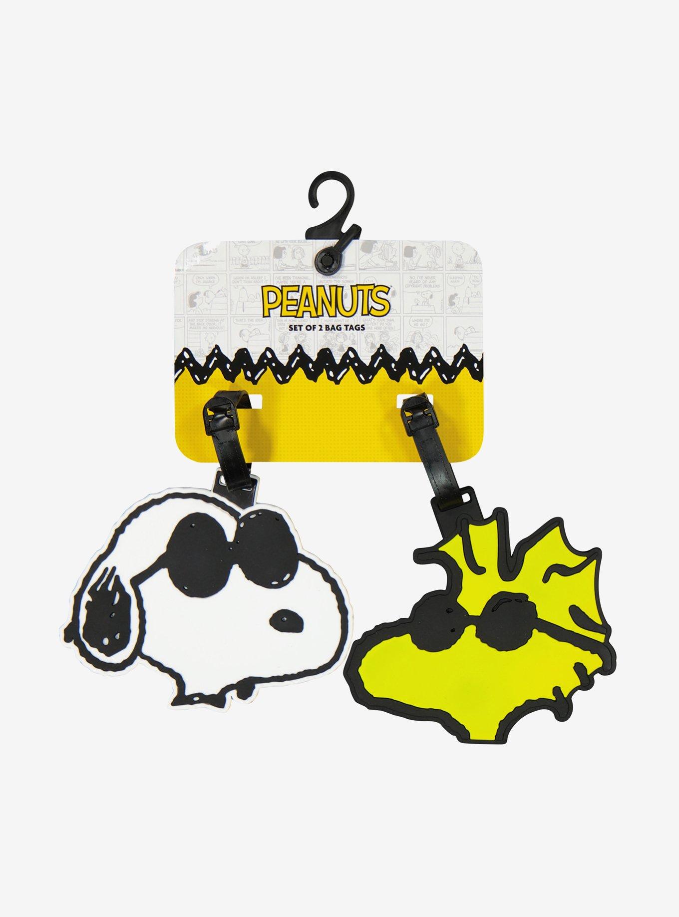 Peanuts Snoopy & Woodstock 2-Piece Luggage Tag Set
