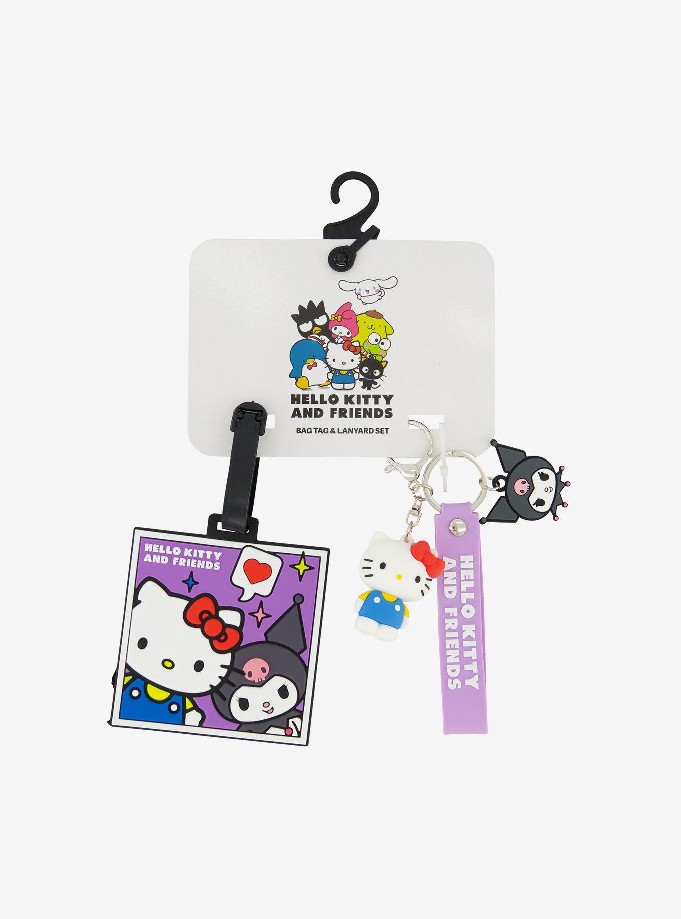 Sanrio Hello Kitty & Kuromi Luggage Tag & 3D Lanyard Set, , alternate