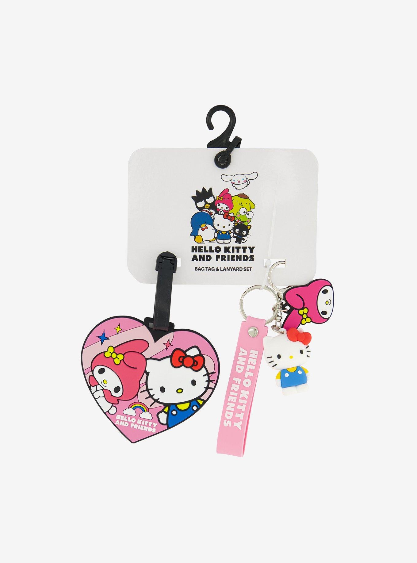 Sanrio Hello Kitty & My Melody Luggage Tag & 3D Lanyard Set, , alternate
