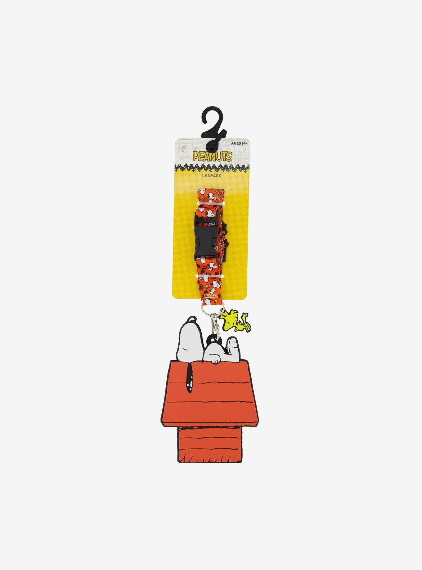 Peanuts Snoopy & Woodstock Doghouse Lanyard, , alternate