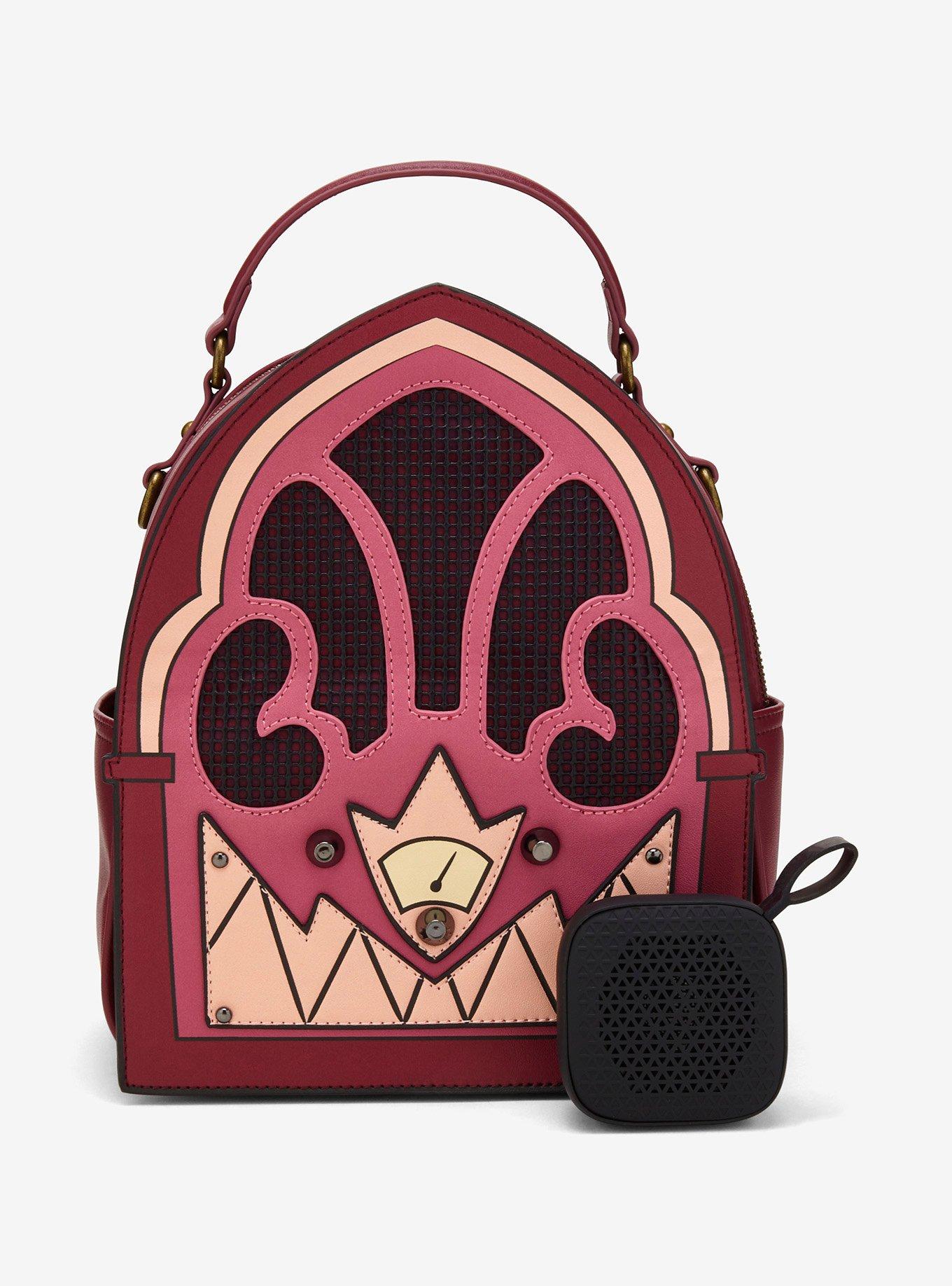 Hazbin Hotel Alastor's Radio Figural Mini Backpack With Bluetooth Compatible Speaker — BoxLunch Exclusive, , hi-res