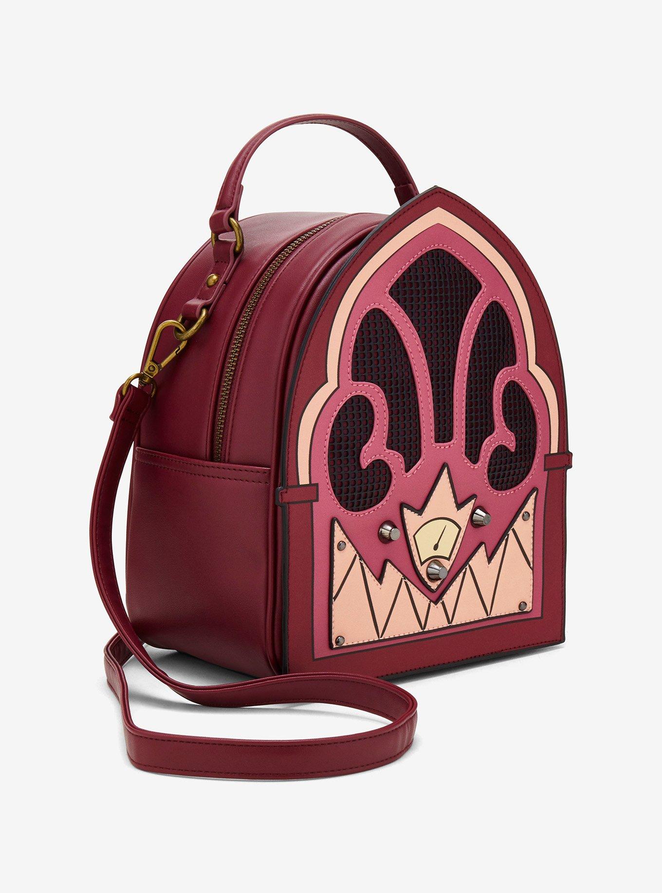 Hazbin Hotel Alastor's Radio Figural Mini Backpack With Bluetooth Compatible Speaker — BoxLunch Exclusive, , alternate