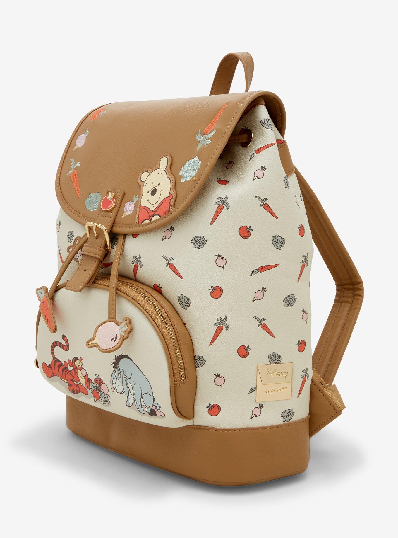 Disney Winnie The Pooh Veggies Allover Print Mini Backpack - BoxLunch Exclusive, , hi-res