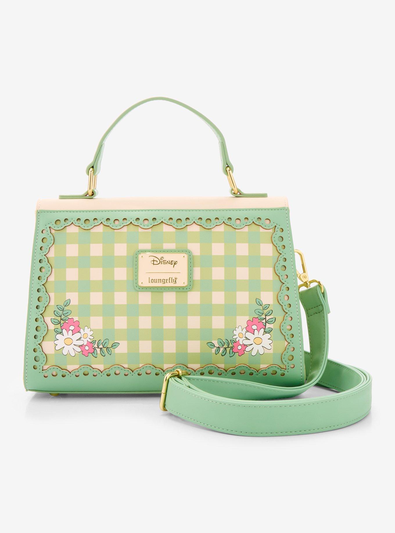 Loungefly Disney Winnie the Pooh Floral Gingham Handbag - BoxLunch Exclusive, , alternate