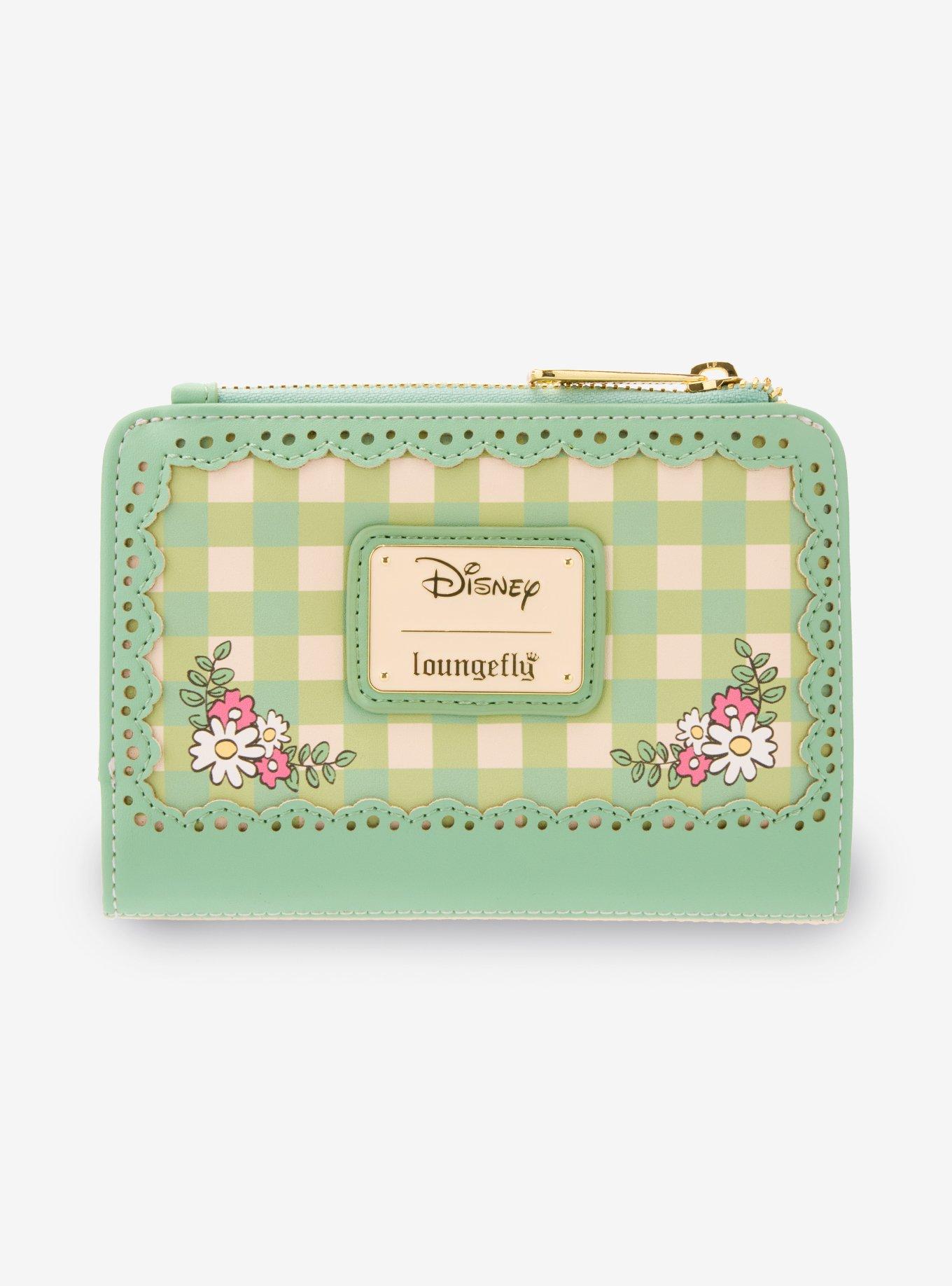 Loungefly Disney Winnie the Pooh Floral Gingham Wallet - BoxLunch Exclusive, , alternate