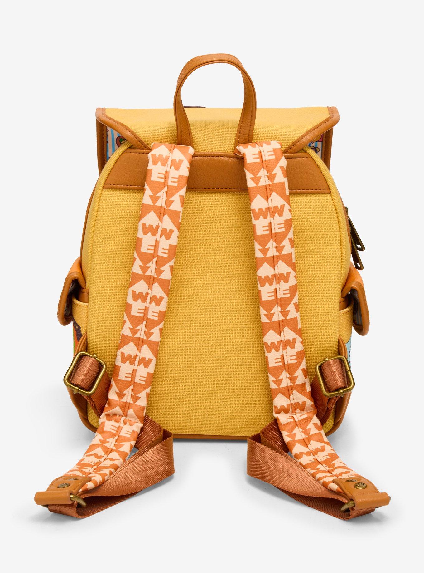 Loungefly Disney Pixar Up Patchwork Canvas Min Backpack - BoxLunch Exclusive, , alternate