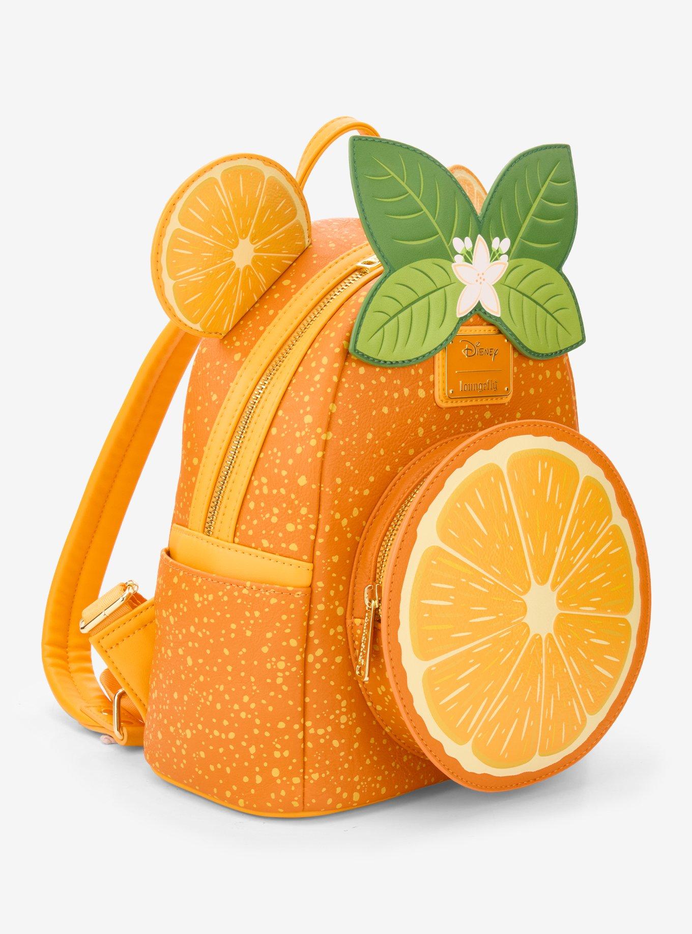 Loungefly Disney Minnie Mouse Orange Ears Orange Scented Mini Backpack - BoxLunch Exclusive, , hi-res