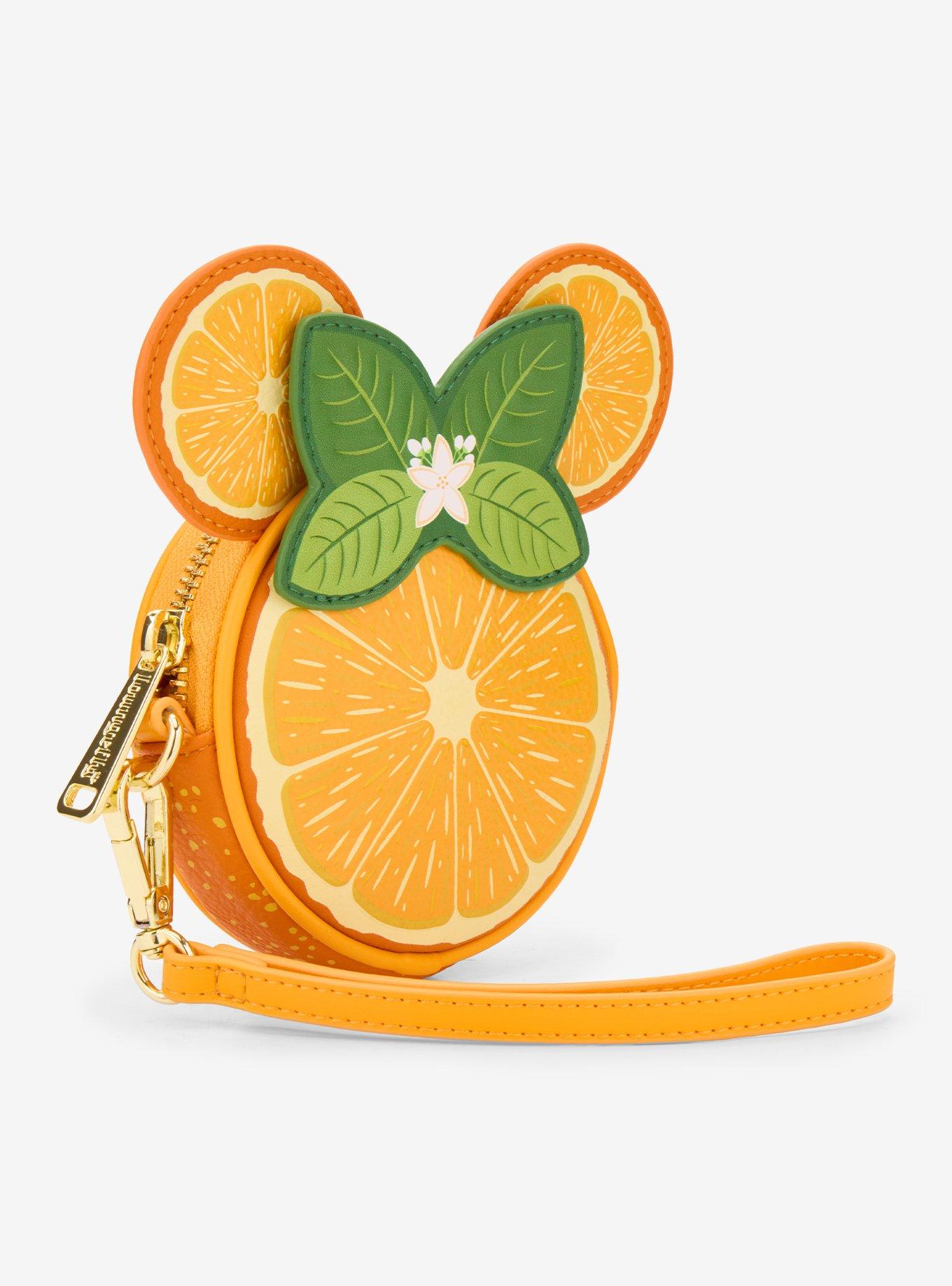 Loungefly Disney Minnie Mouse Orange Ears Orange Scented Coin Purse - BoxLunch Exclusive, , hi-res