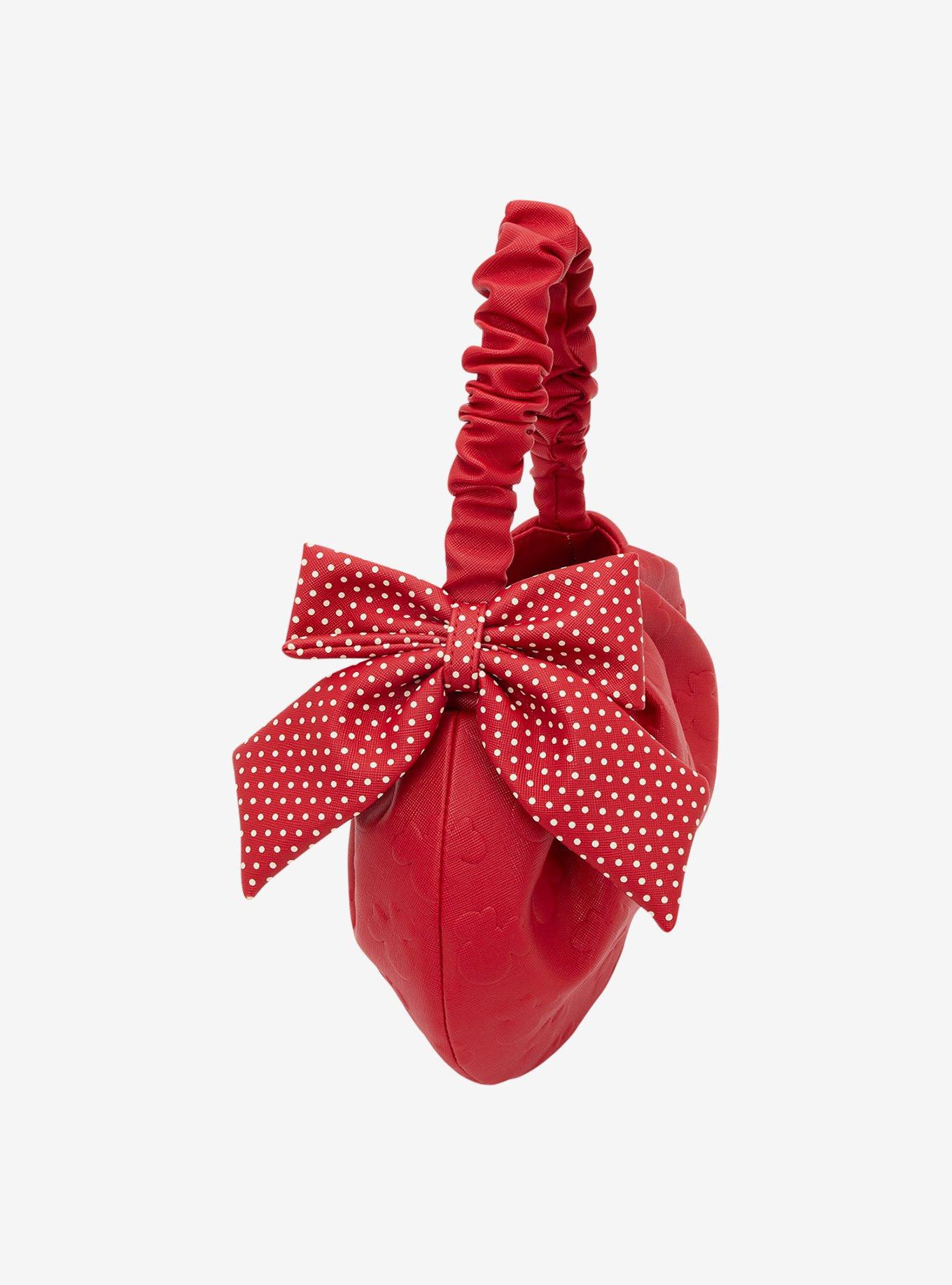 Loungefly Disney Minnie Mouse Polka Dot Handbag, , alternate