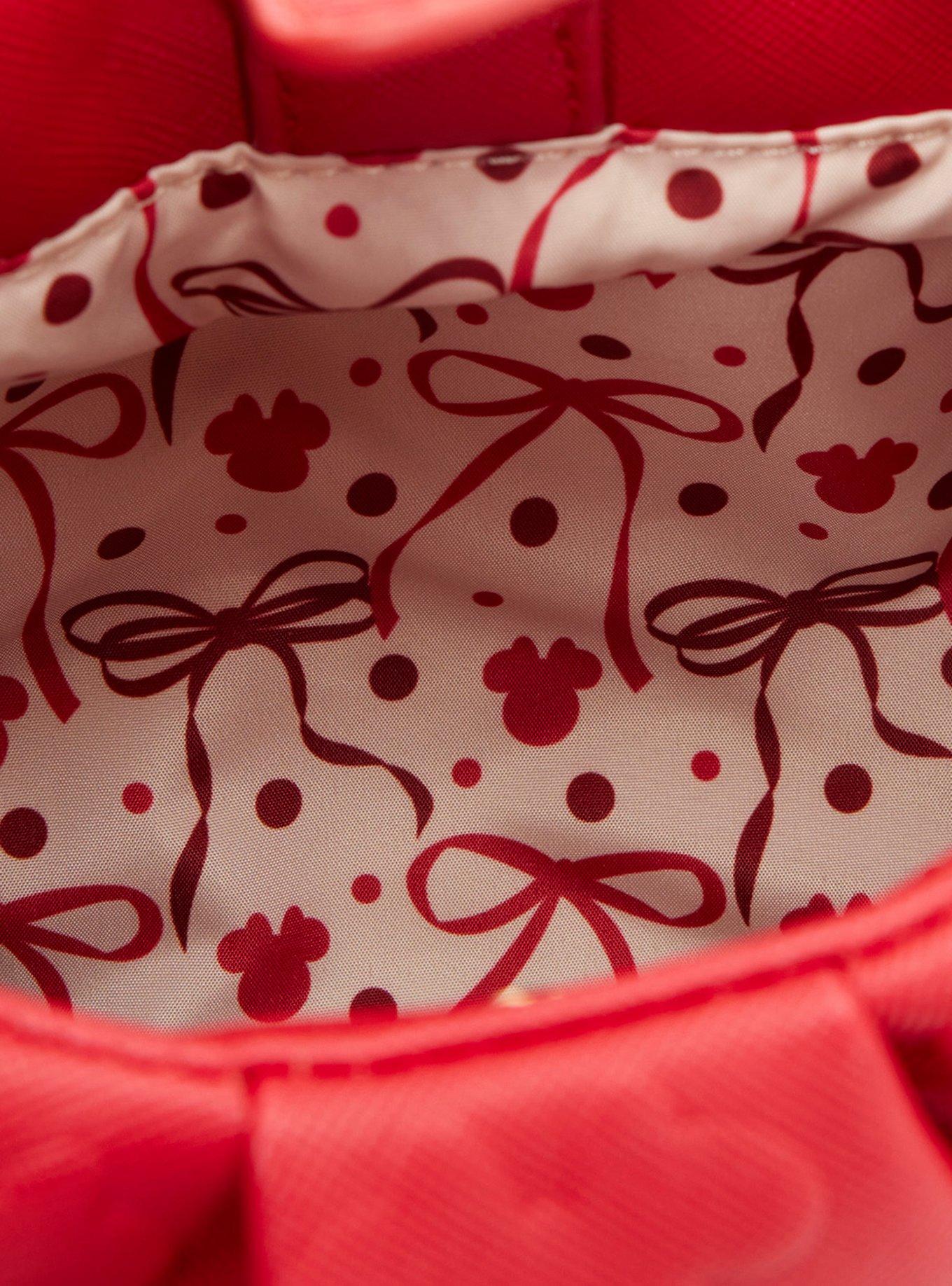 Loungefly Disney Minnie Mouse Polka Dot Handbag, , alternate