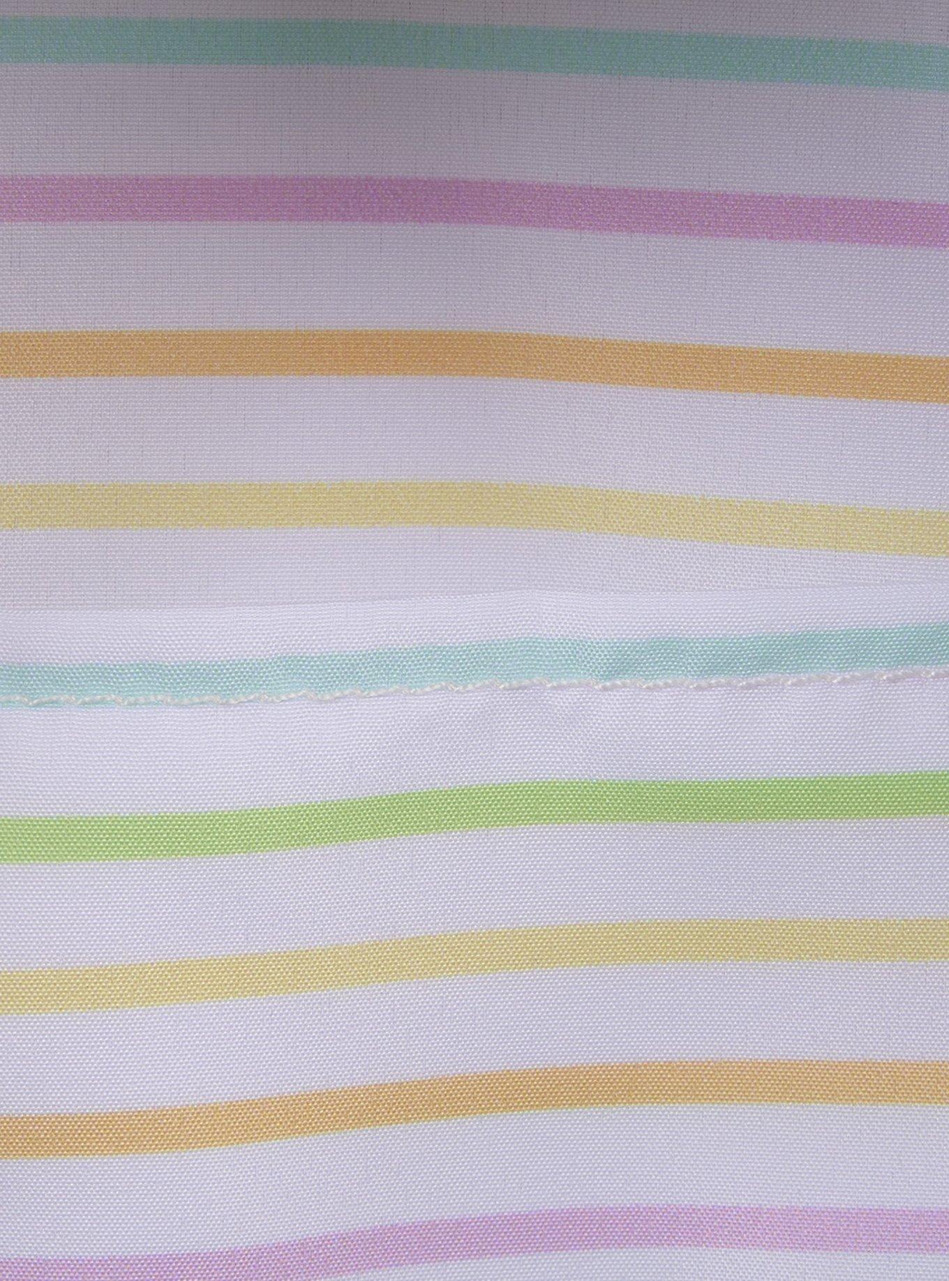 Loungefly Disney Mickey & Friends Rainbow Stripe Convertible Mini Backpack, , alternate