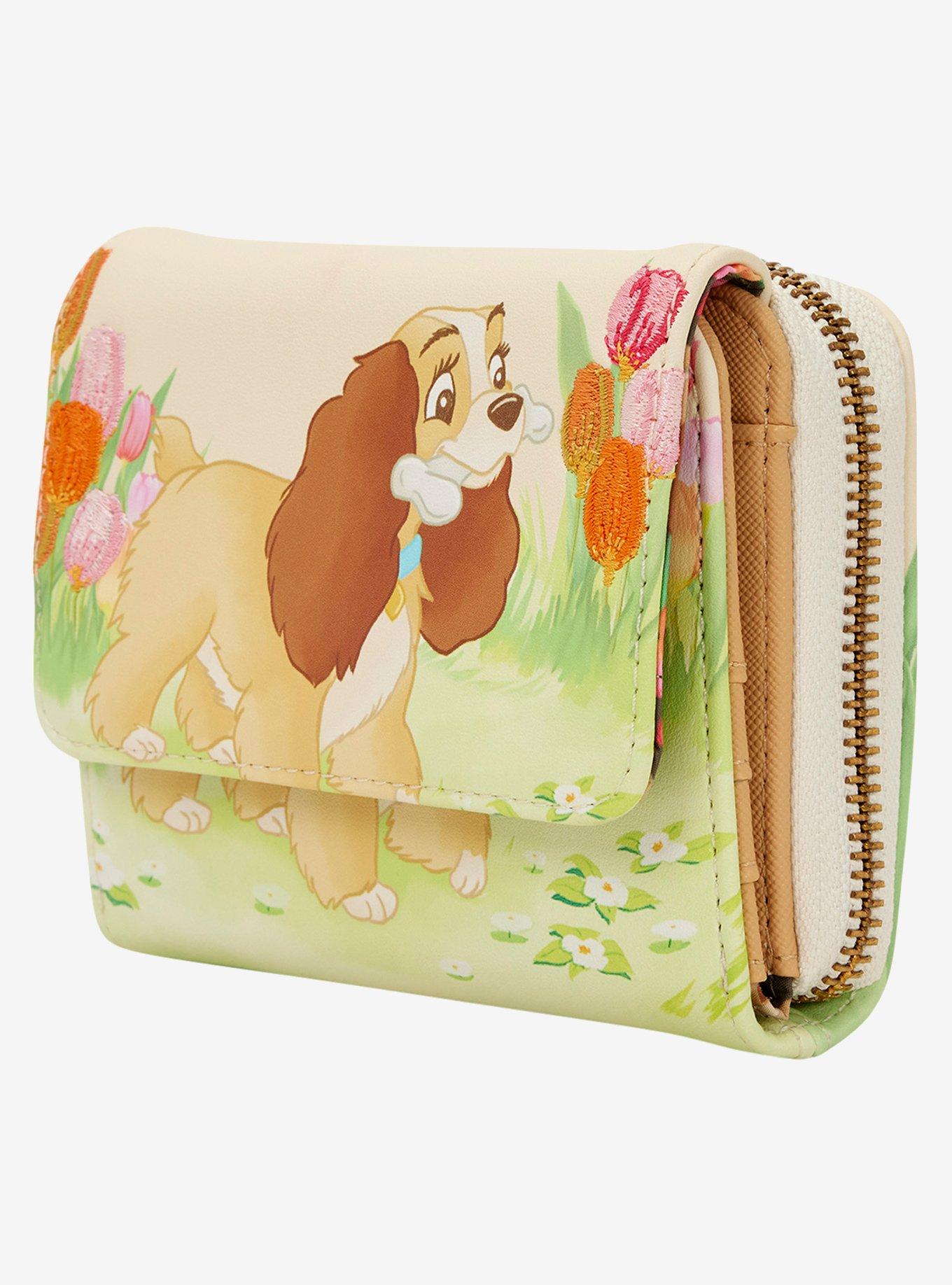 Loungefly Disney Lady and The Tramp Tulips Wallet, , hi-res