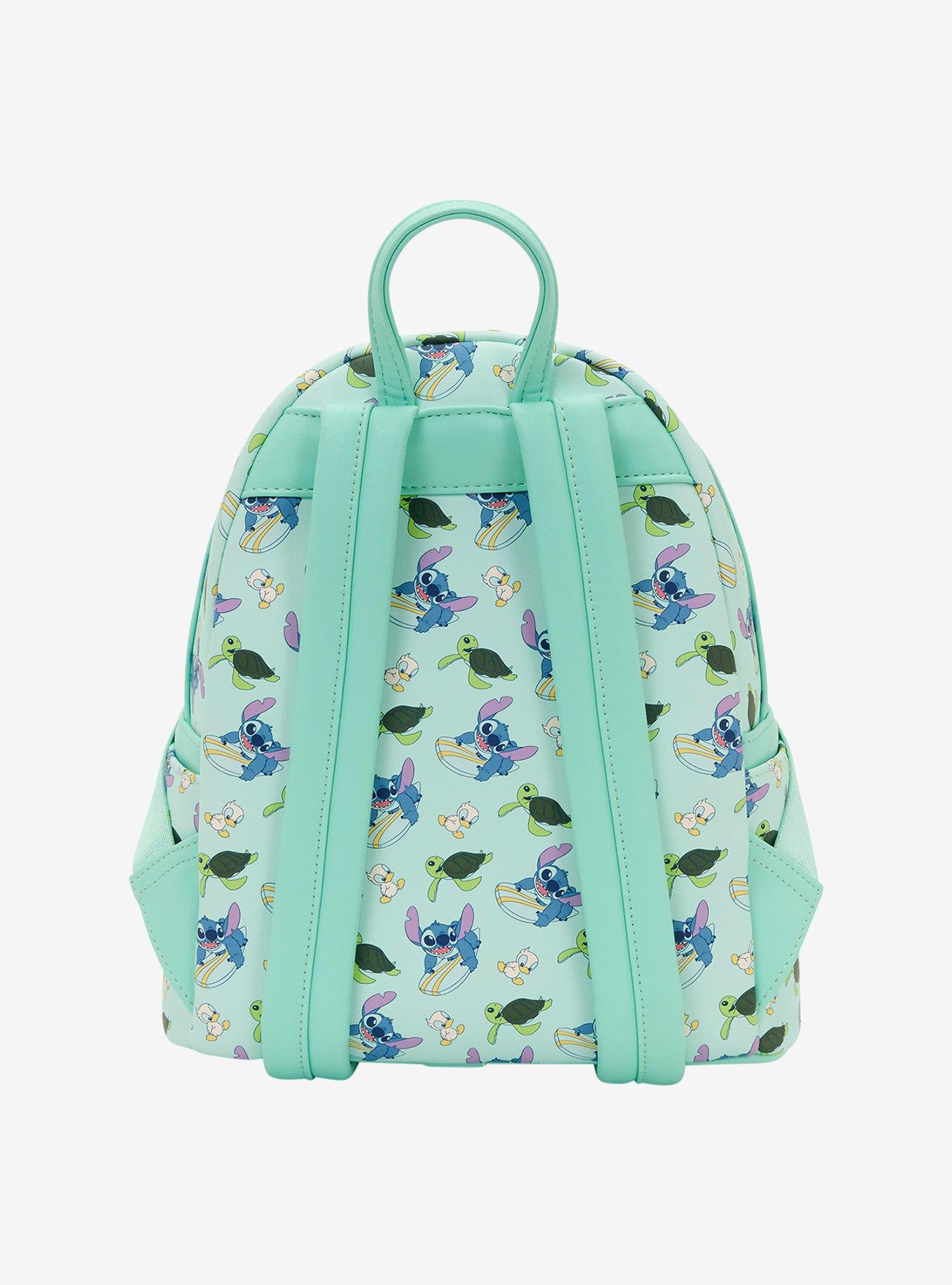 Loungefly Disney Lilo & Stitch Animal Friends Allover Print Mini Backpack, , alternate