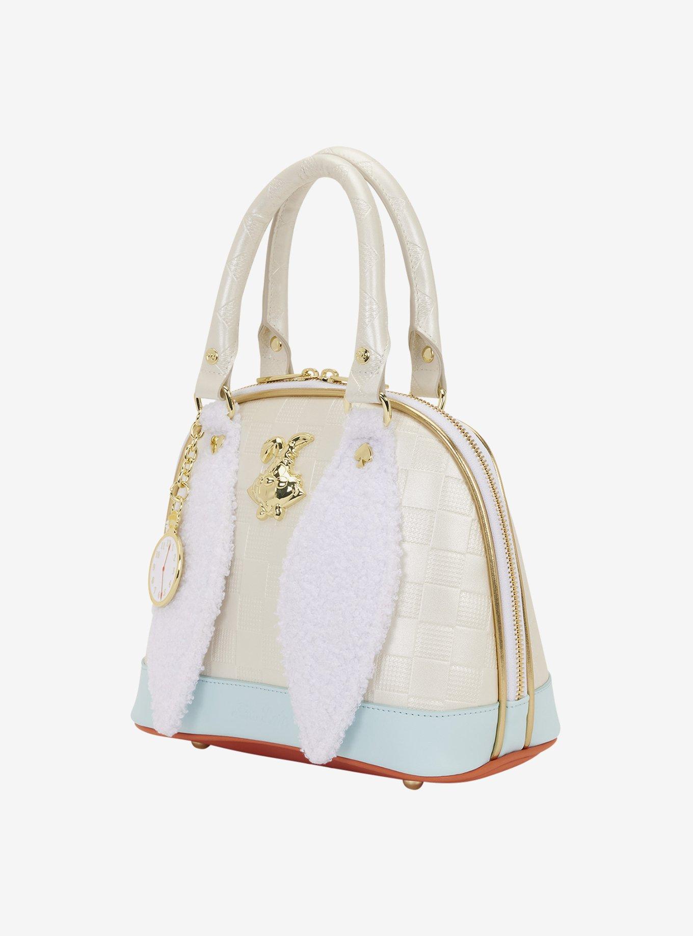 Loungefly Disney Alice in Wonderland White Rabbit Handbag, , hi-res