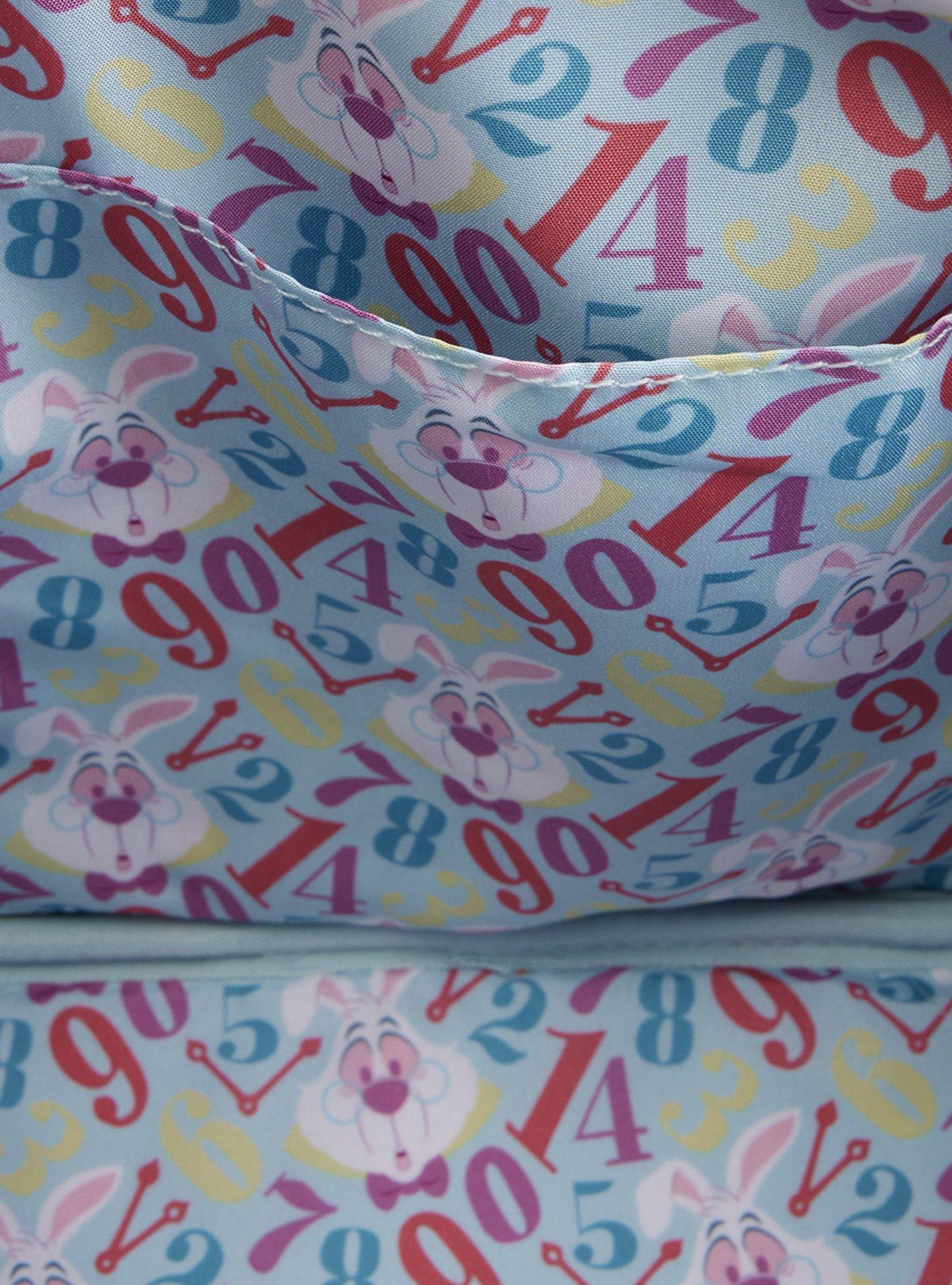 Loungefly Disney Alice in Wonderland White Rabbit Handbag, , alternate