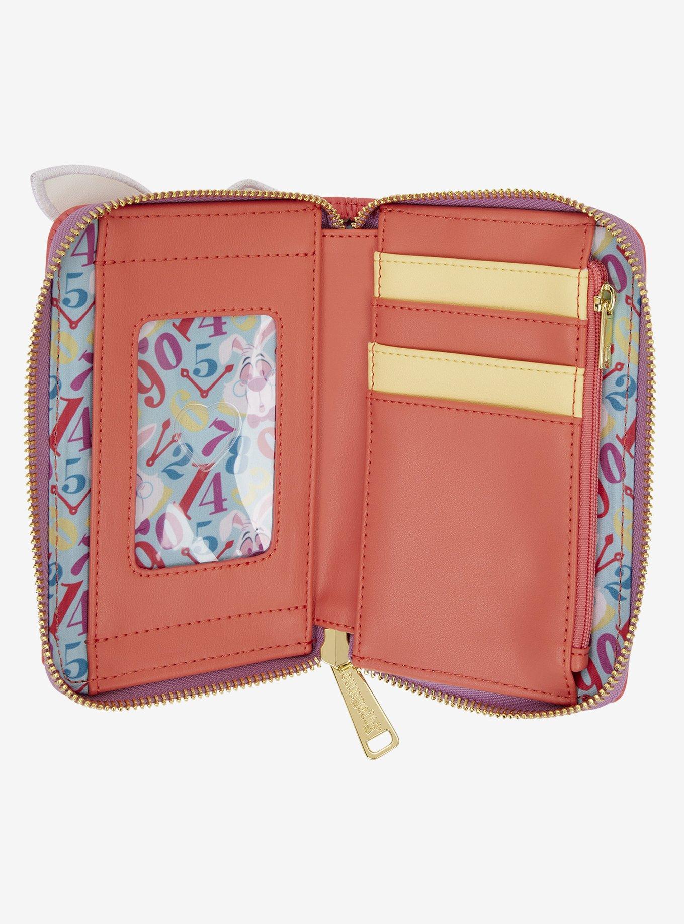 Loungefly Disney Alice in Wonderland White Rabbit Wallet