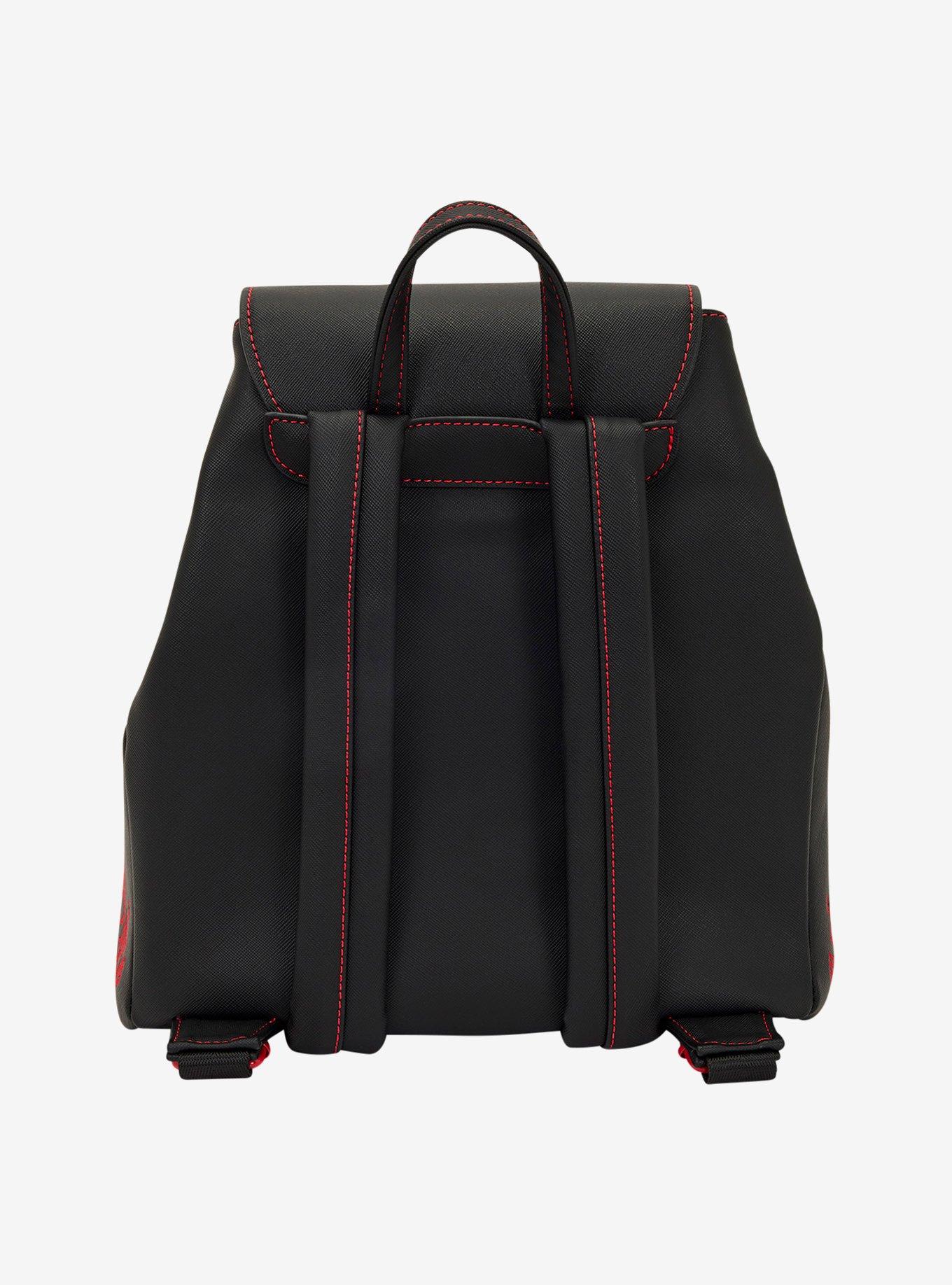 Loungefly Star Wars Darth Maul Floral Drawstring Mini Backpack, , alternate