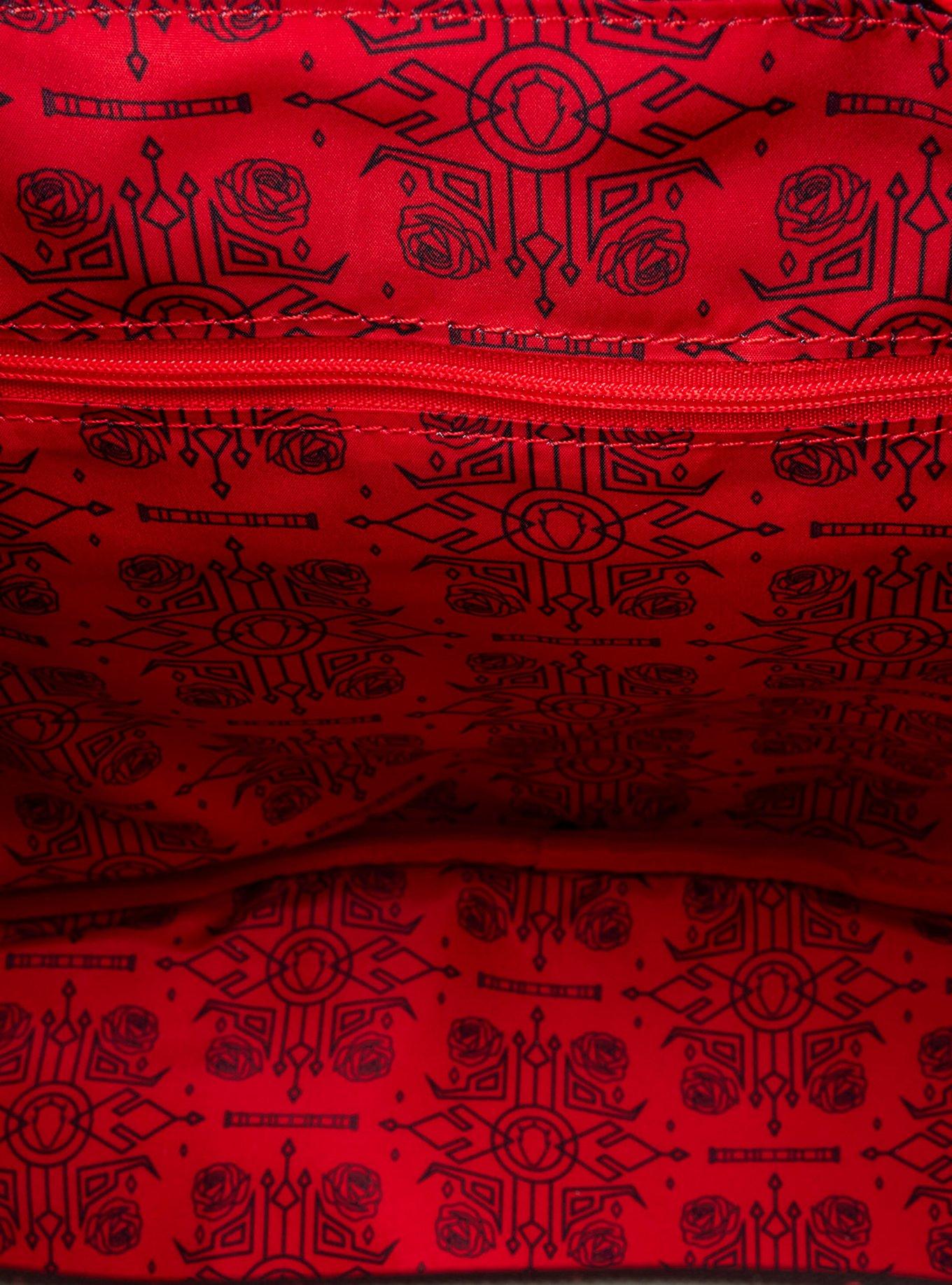 Loungefly Star Wars Darth Maul Floral Drawstring Mini Backpack, , alternate