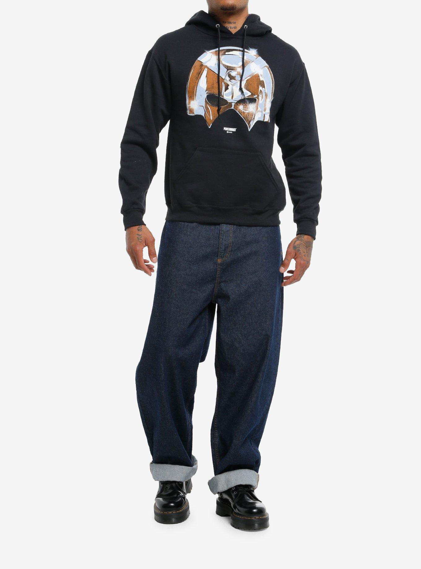 DC Comics Peacemaker Eat Peace Hoodie, BLACK, alternate