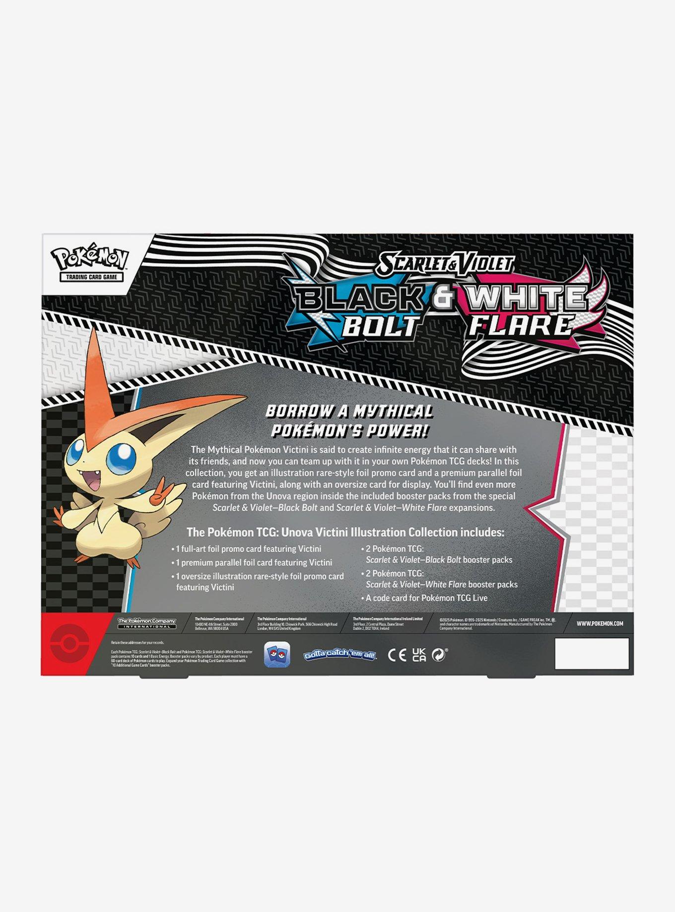 Pokémon Trading Card Game Scarlet & Violet Black Bolt & White Flare Victini Illustration Collection