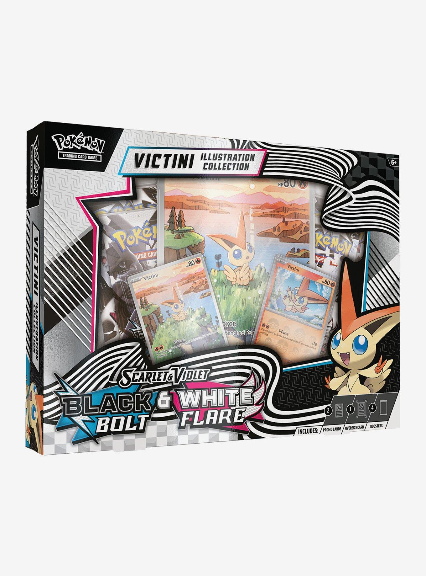 Pokémon Trading Card Game Scarlet & Violet Black Bolt & White Flare Victini Illustration Collection