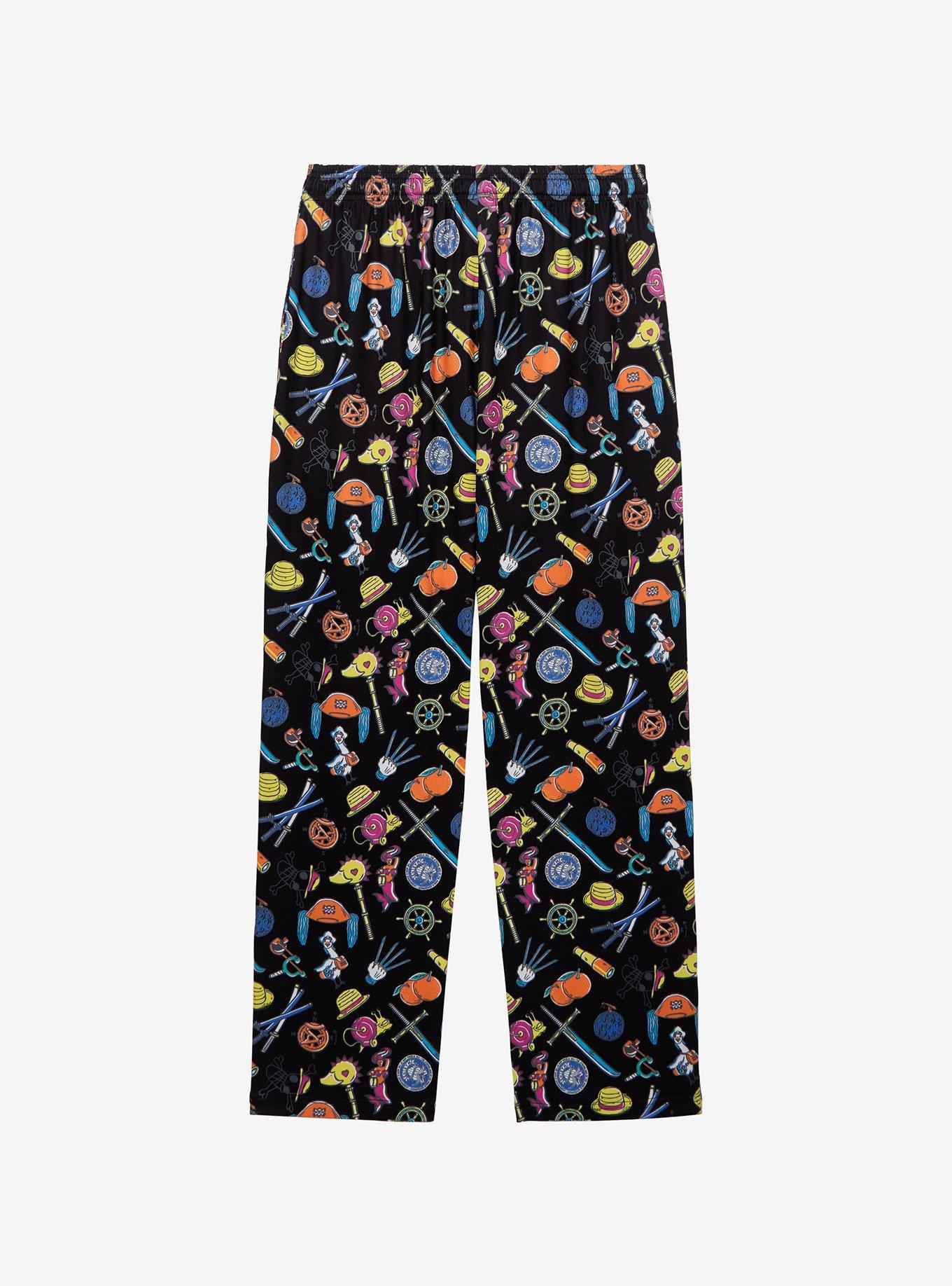 One Piece Icons Allover Print Sleep Pants - BoxLunch Exclusive