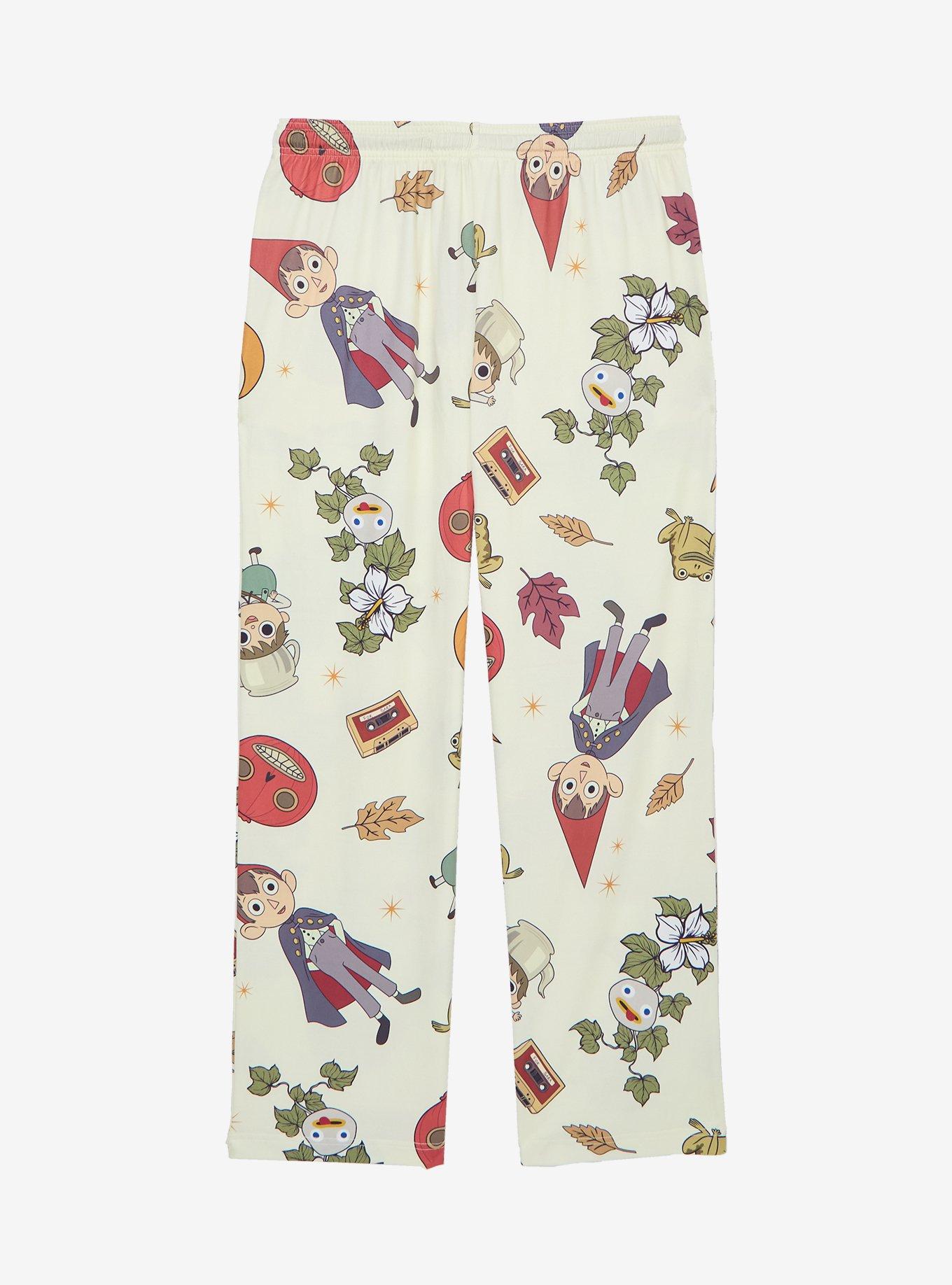 Over The Garden Wall Icons Allover Print Plus Size Sleep Pants - BoxLunch Exclusive, , hi-res
