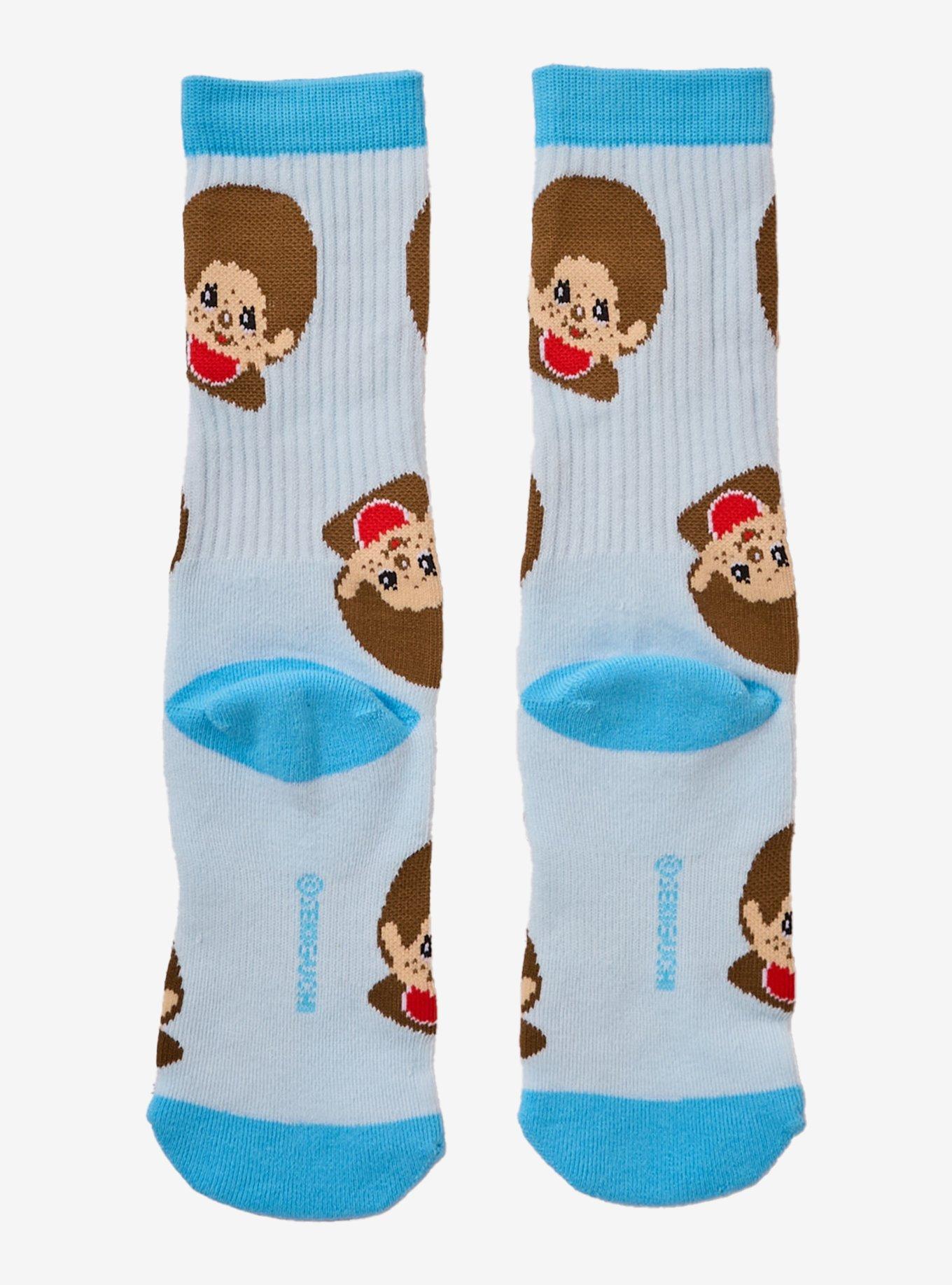 Monchhichi Allover Print Crew Socks — BoxLunch Exclusive