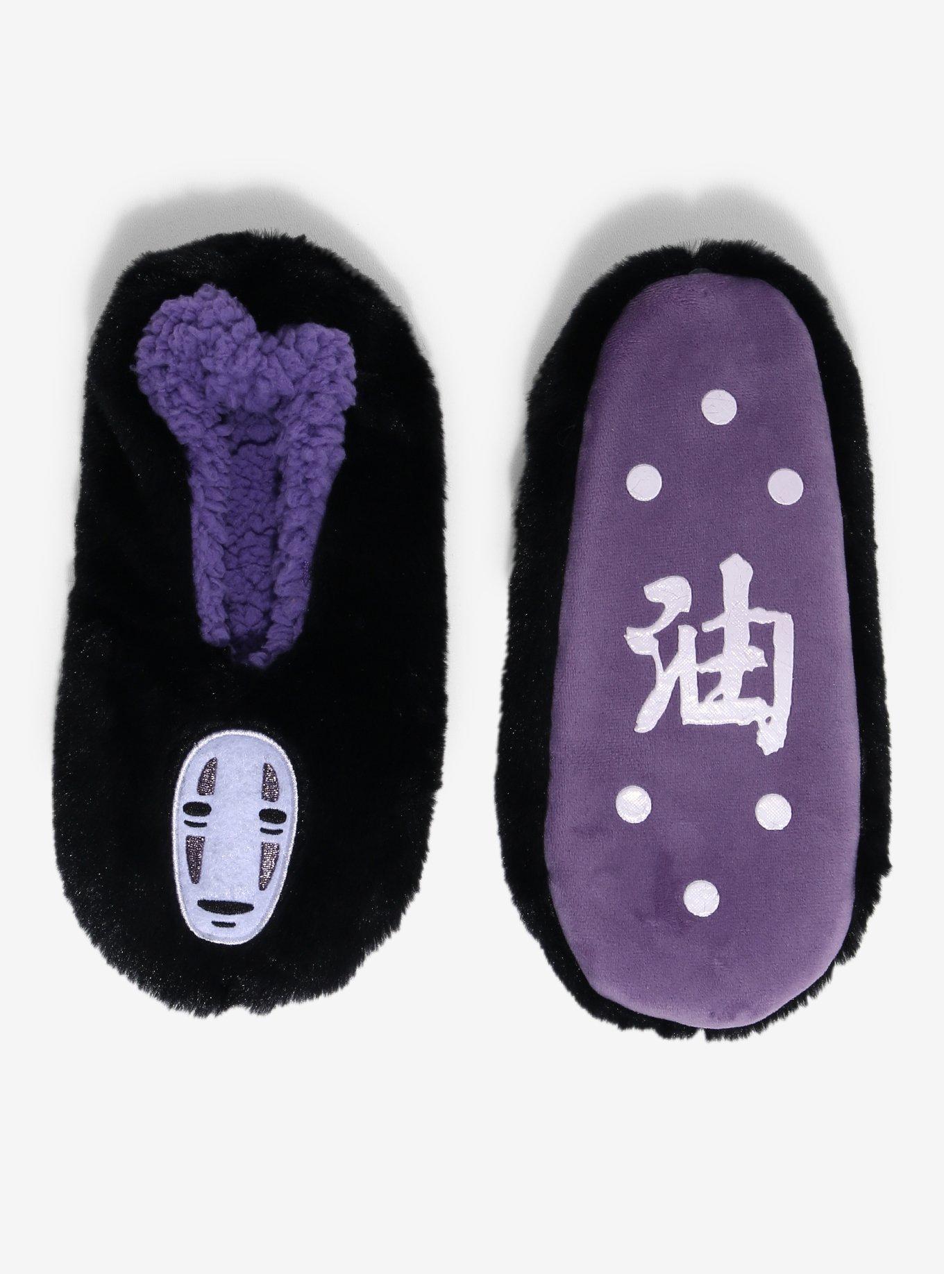 Studio Ghibli® Spirited Away No-Face Slipper Socks — BoxLunch Exclusive, , hi-res