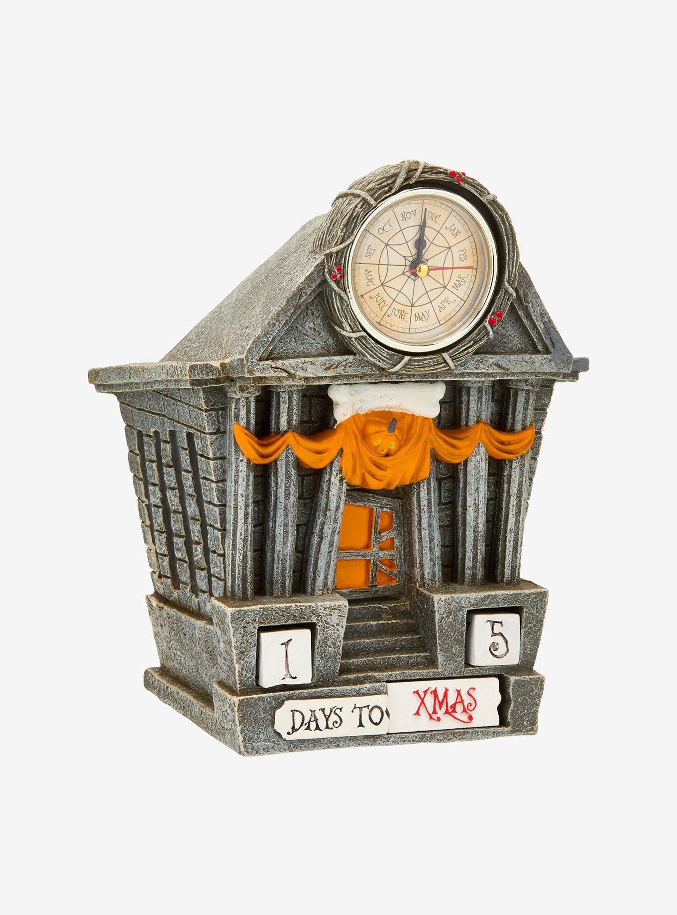 The Nightmare Before Christmas Town Hall Holiday Countdown Table Clock, , hi-res
