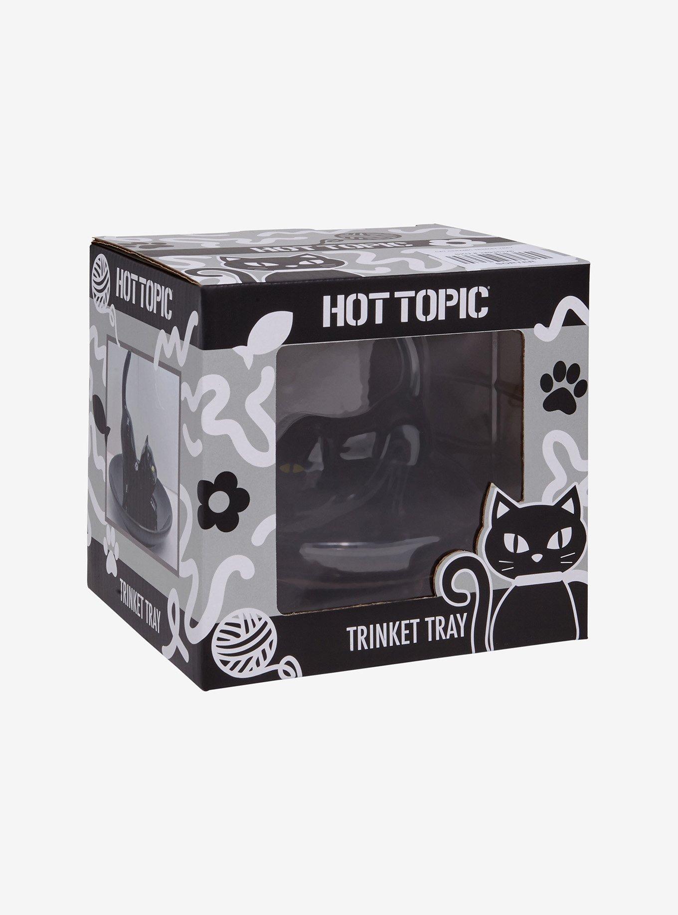 Black Cat Ceramic Trinket Tray Hot Topic Exclusive, , alternate