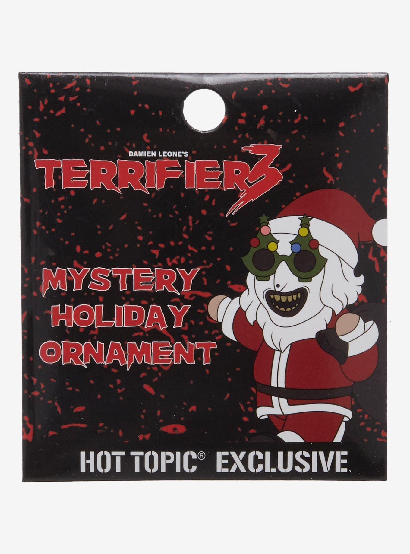 Terrifier 3 Holiday Art Blind Box Ornament Hot Topic Exclusive, , hi-res
