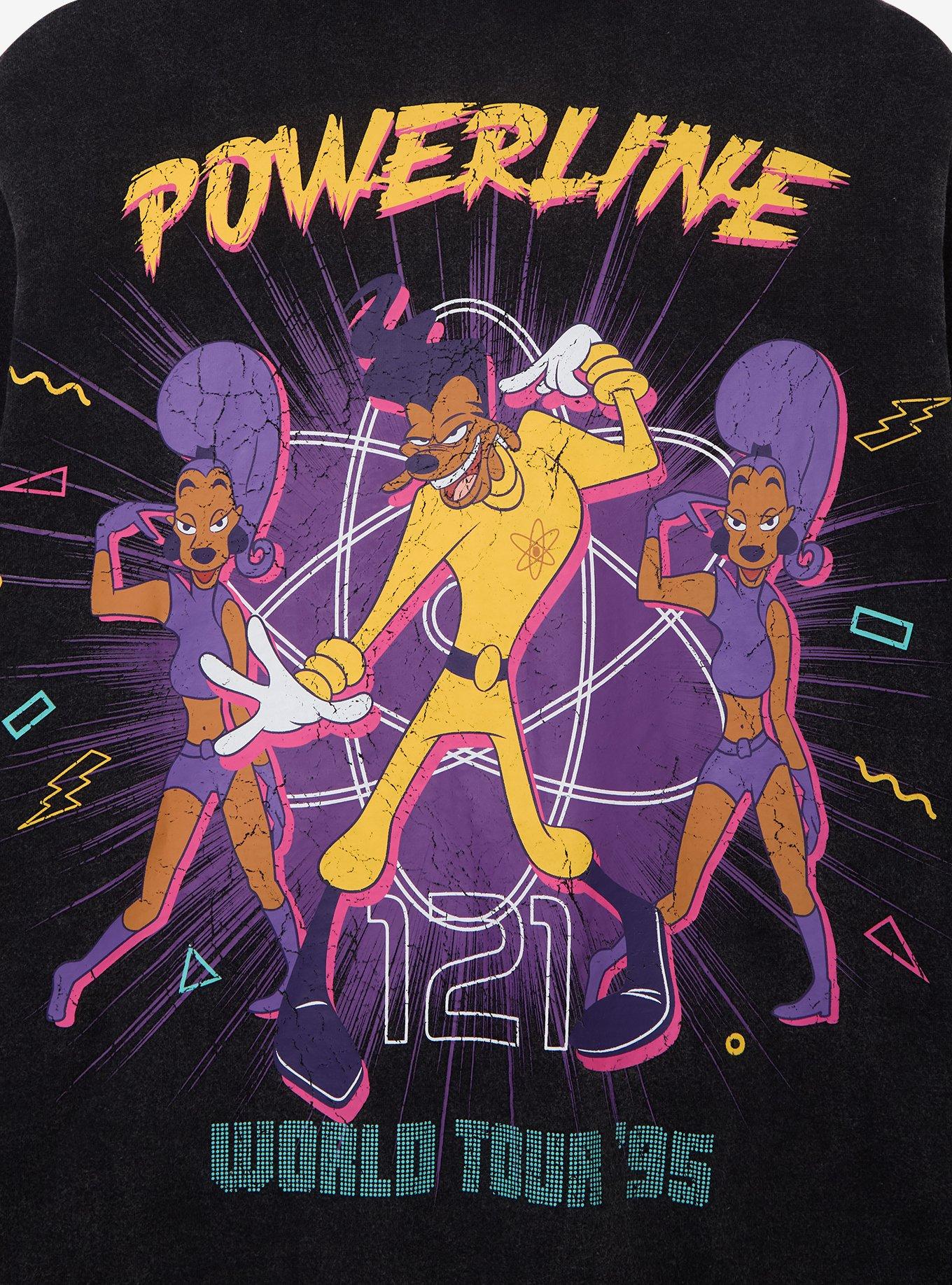 Disney A Goofy Movie Powerline World Tour Zippered Hoodie - BoxLunch Exclusive